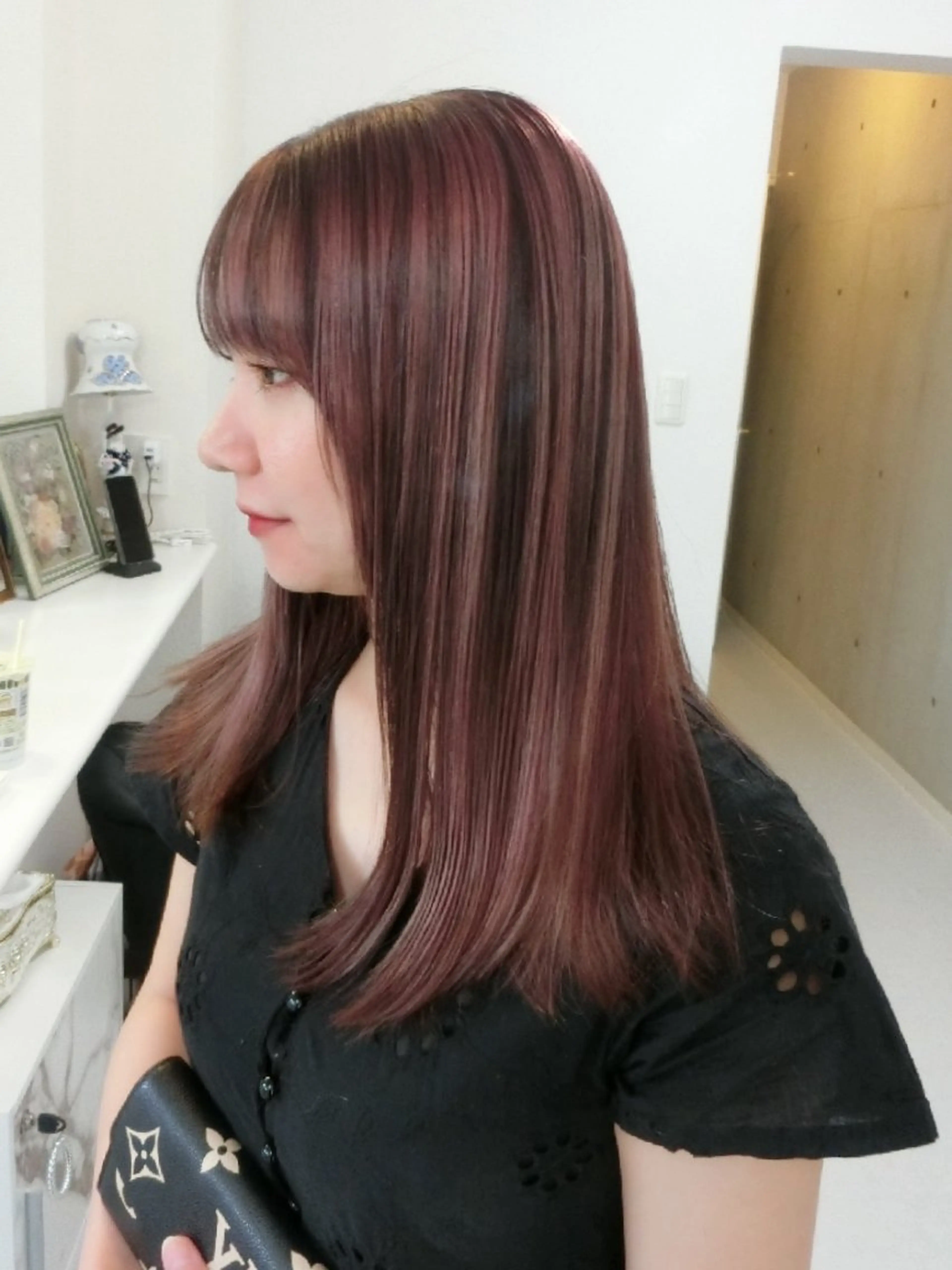 カラー ロング ma cherie 　naoのヘアスタイル