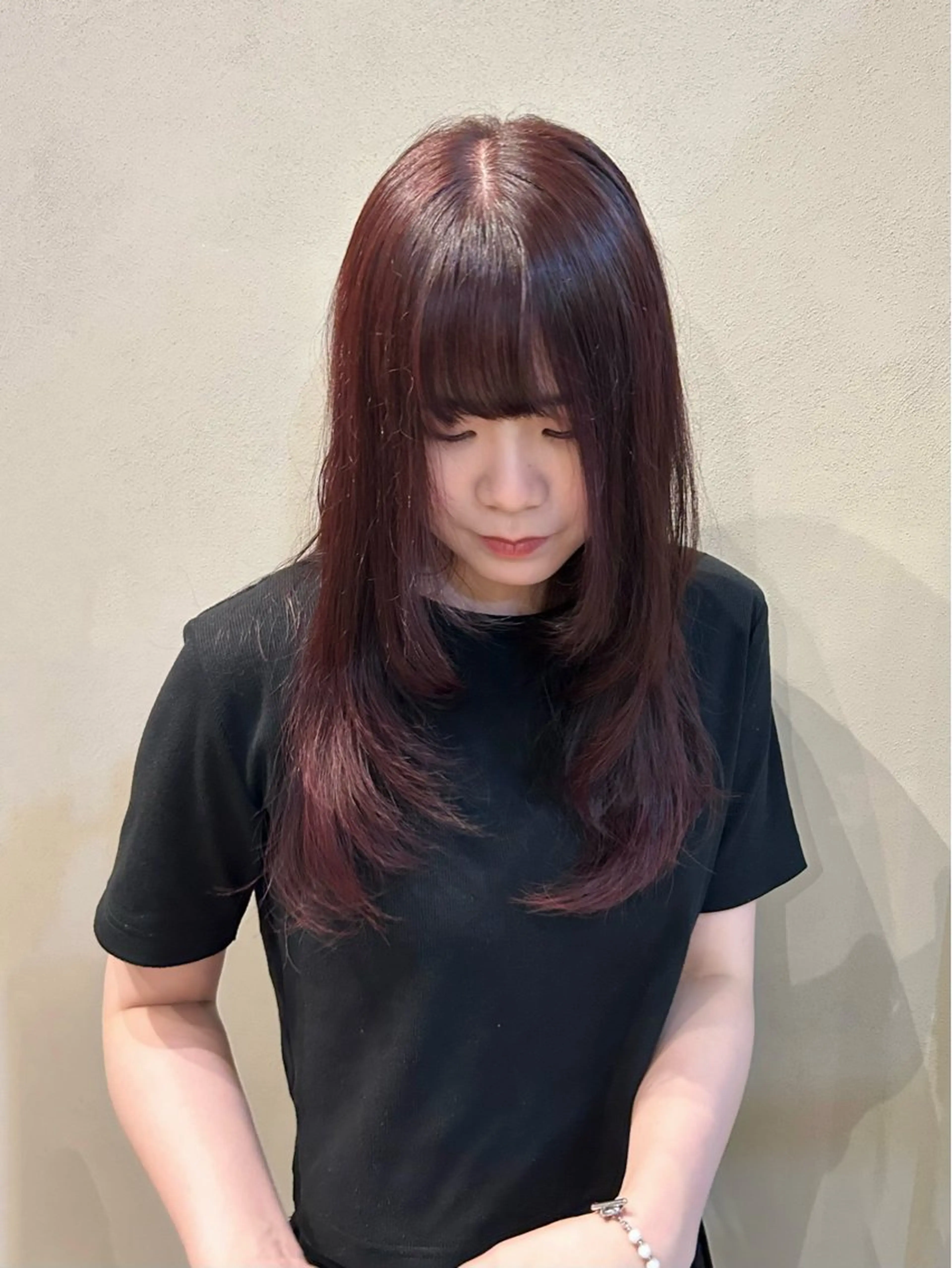 ロング カラー 透明感艶カラー/ リュウジンキョウカのヘアスタイル