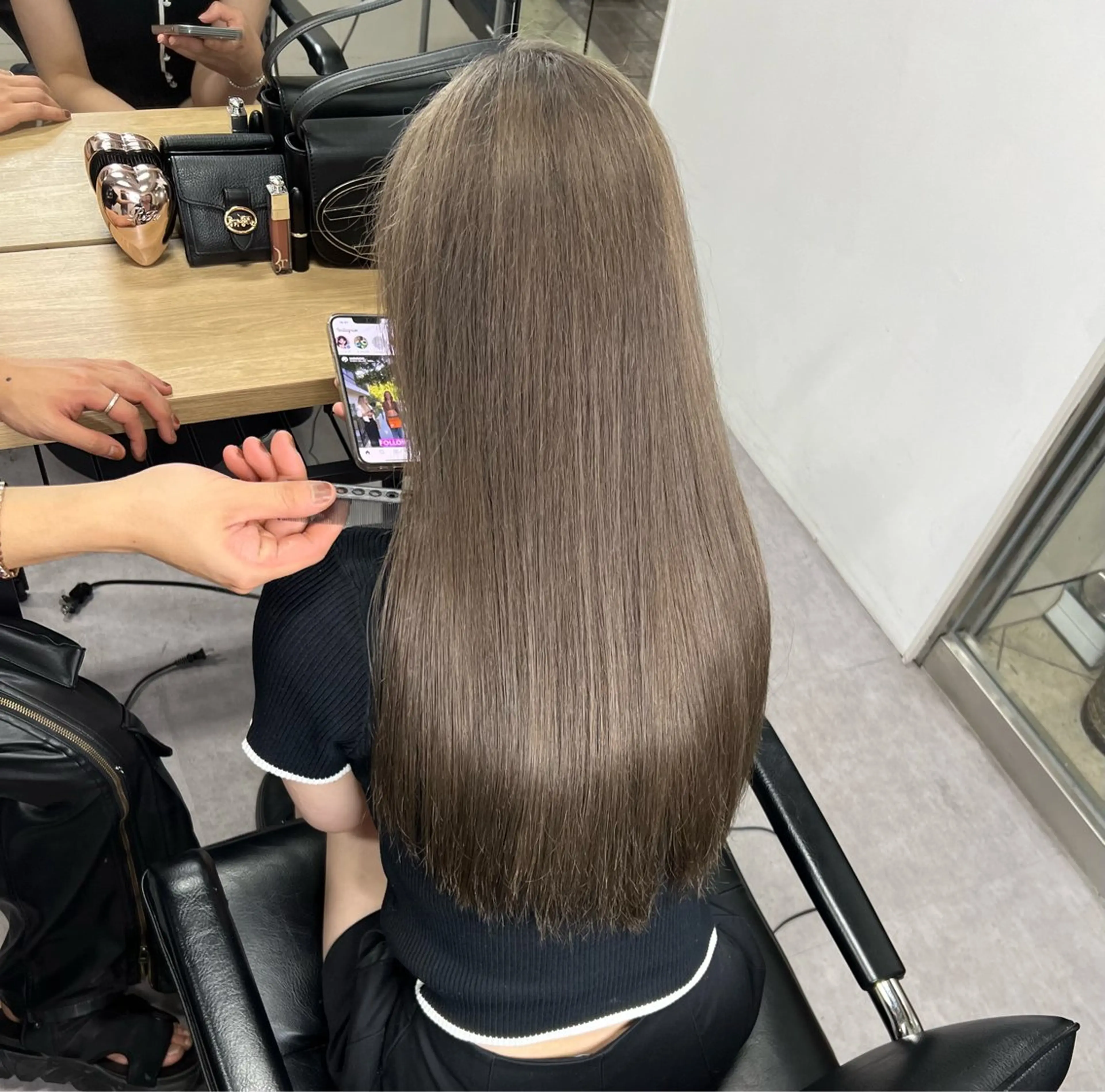 カラー グレージュ ヘアカラー トリートメント SWAY所属・SWAY_KAI_ 長谷川魁のヘアスタイル