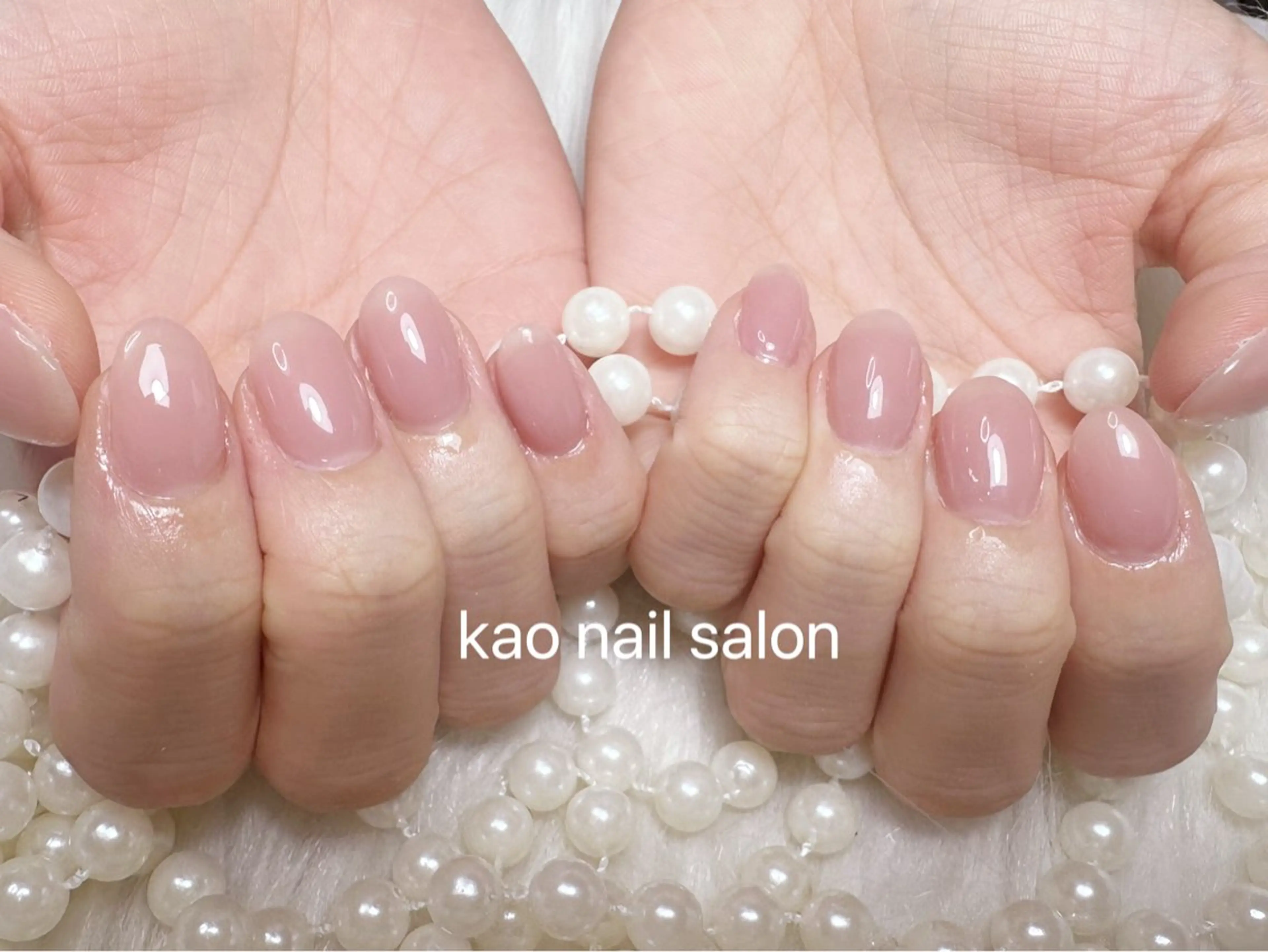 ネイル ハンドネイル kao nail マグネット/長さだしのネイルデザイン