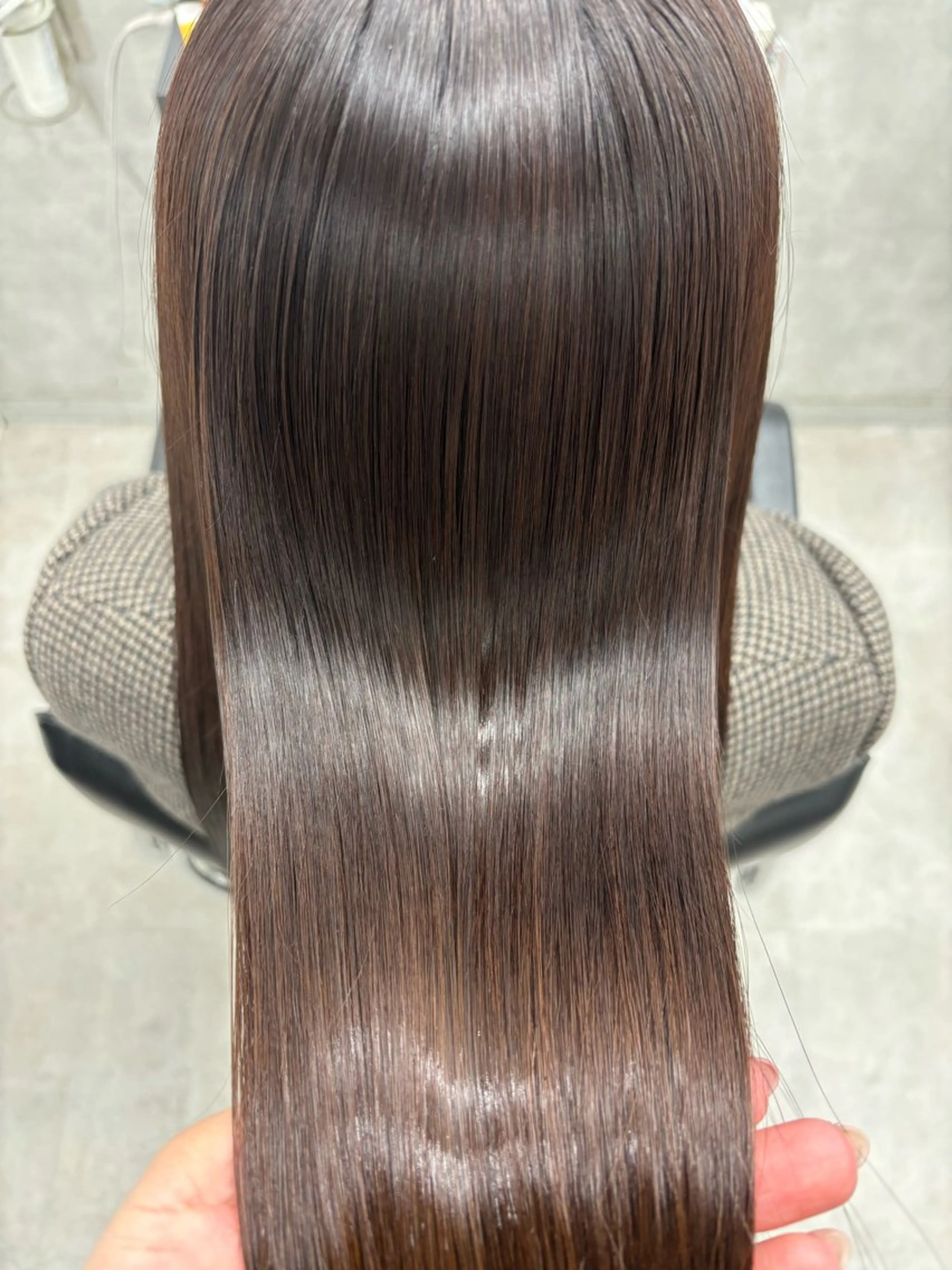 ロング 顔周りカット 伸ばしかけ 髪質改善 韓国風ヘア 縮毛矯正 すぐ巻ける縮毛矯正 🍀勝倉　麗のヘアスタイル