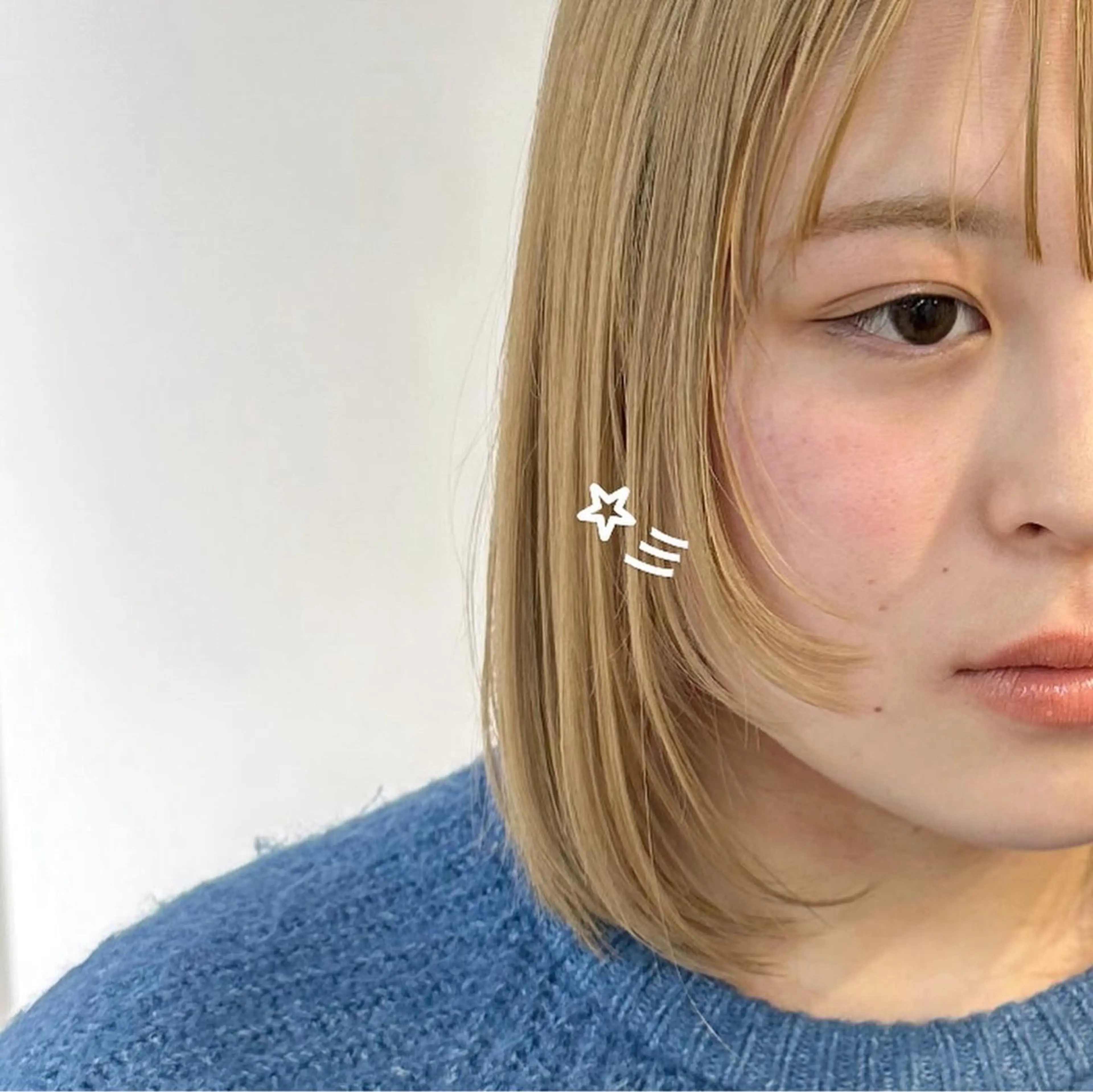 🎀【cut＋ブリーチcolor】の写真