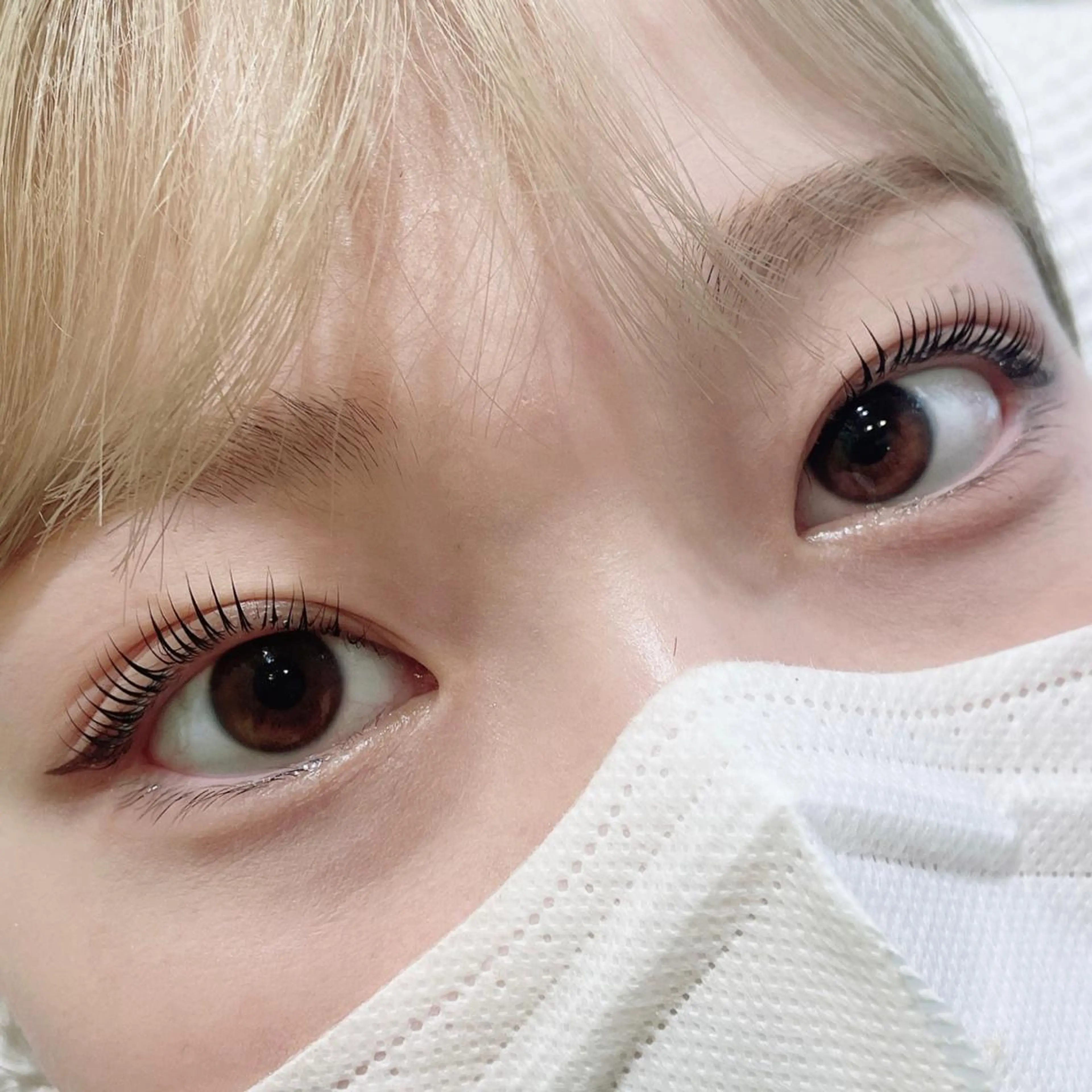 マツエク・マツパ パリジェンヌラッシュリフト まつげパーマ 一重×まつ毛パーマ マツパ SEALA 高石の眉毛・アイブロウイメージ