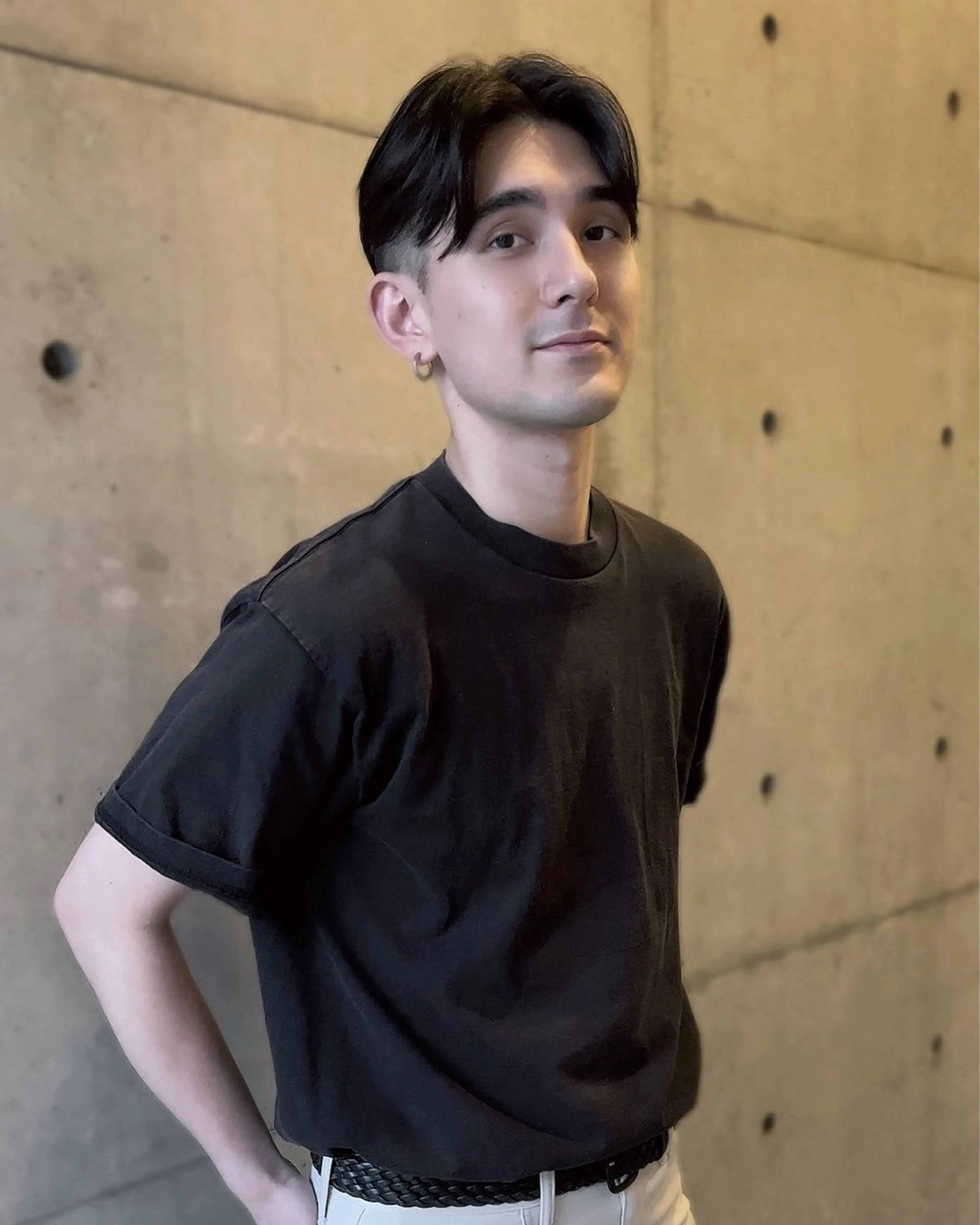 メンズ センターパート メンズ支持率No.1 ×パーマ◎サエキのヘアスタイル