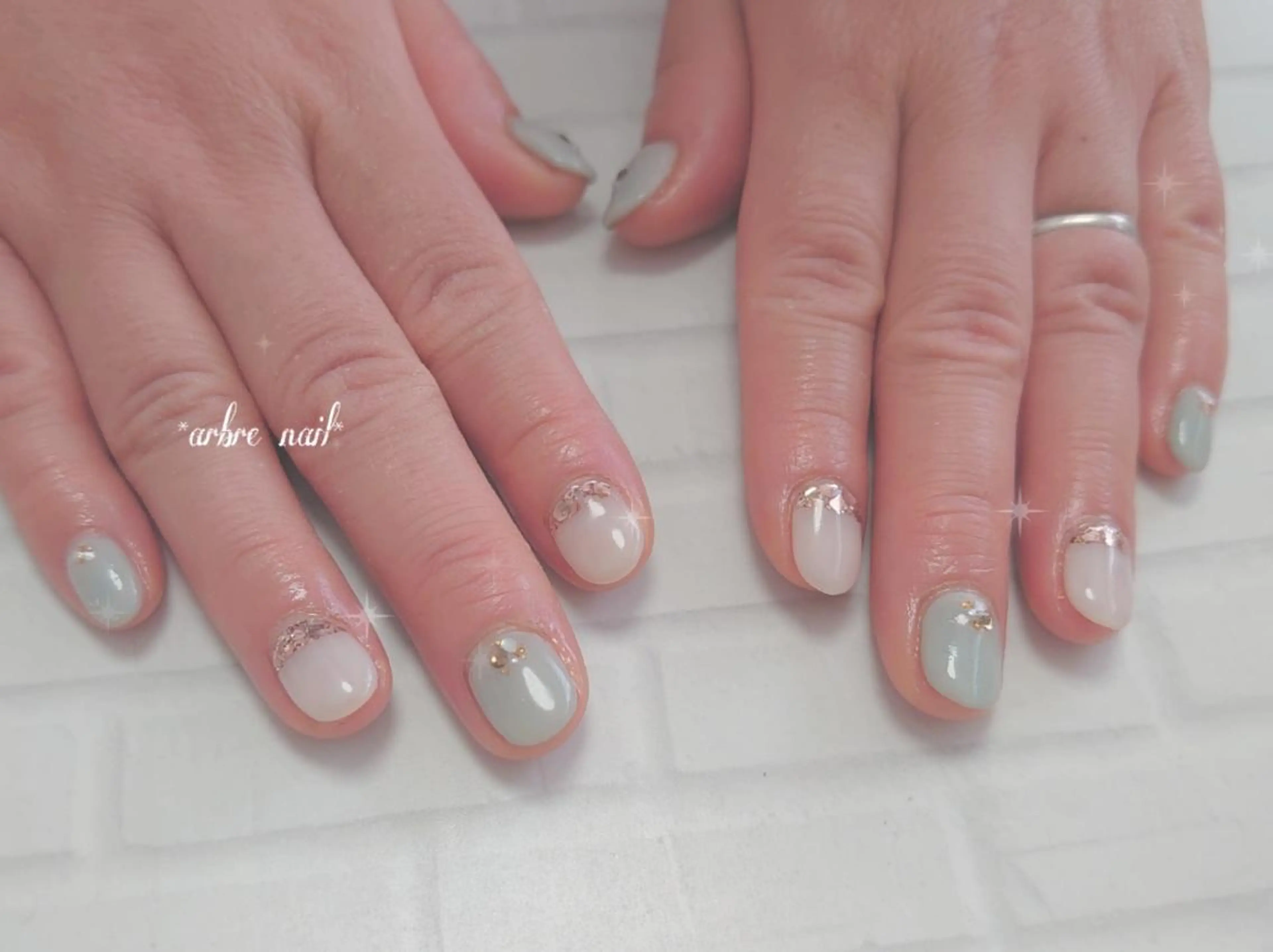 ネイル ＊arbre nail＊.アーブルネイル所属・✯.。 arbre  nail 。✯.のネイルデザイン