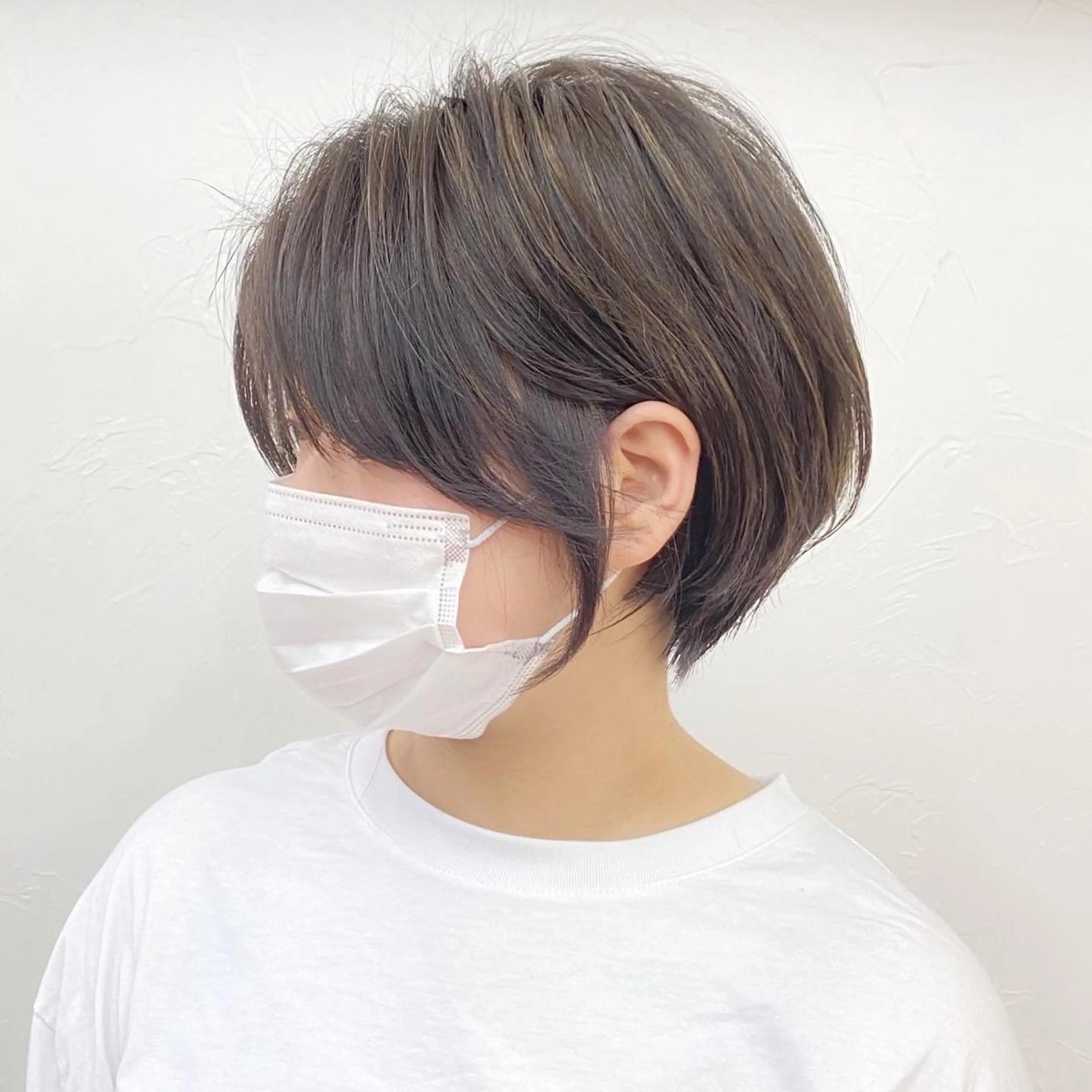 ショート ハイライト ショート/レイヤー カット/服部タカノリのヘアスタイル