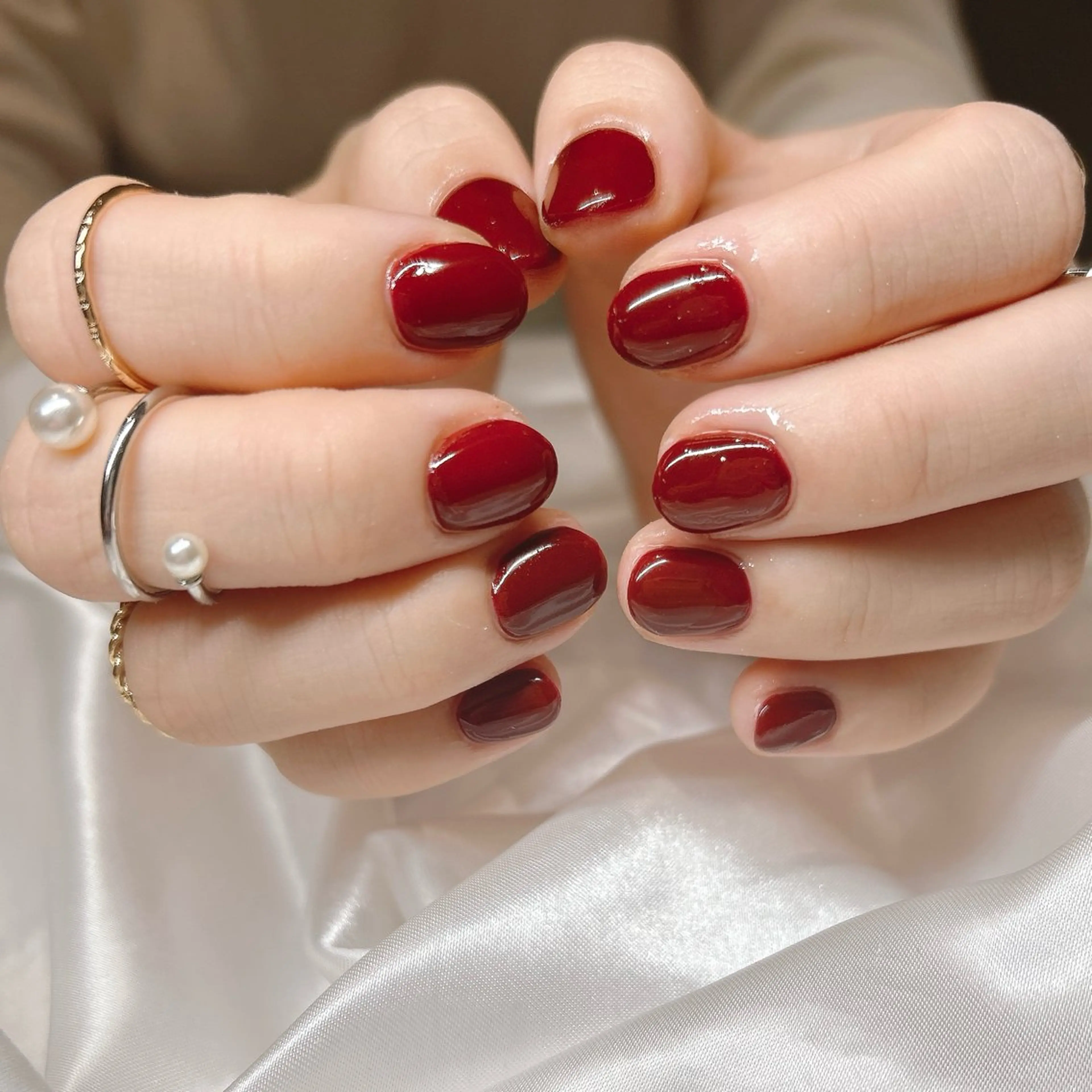 ネイル ボルドー junna 金山.東別院.上前津のネイルデザイン