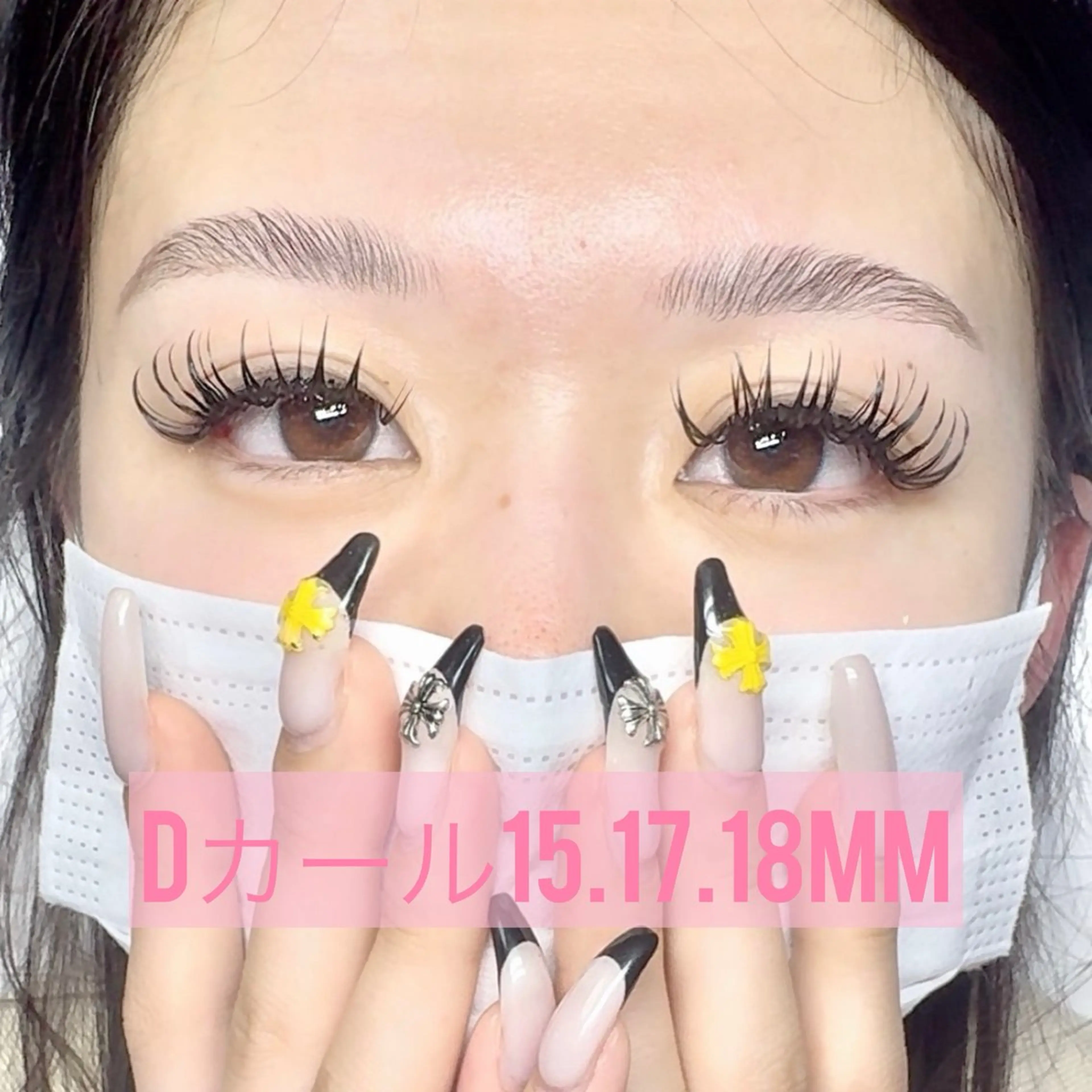 マツエク・マツパ 付け放題 フラットラッシュ マツエク eyelash salon VOSSのマツエク・マツパデザイン