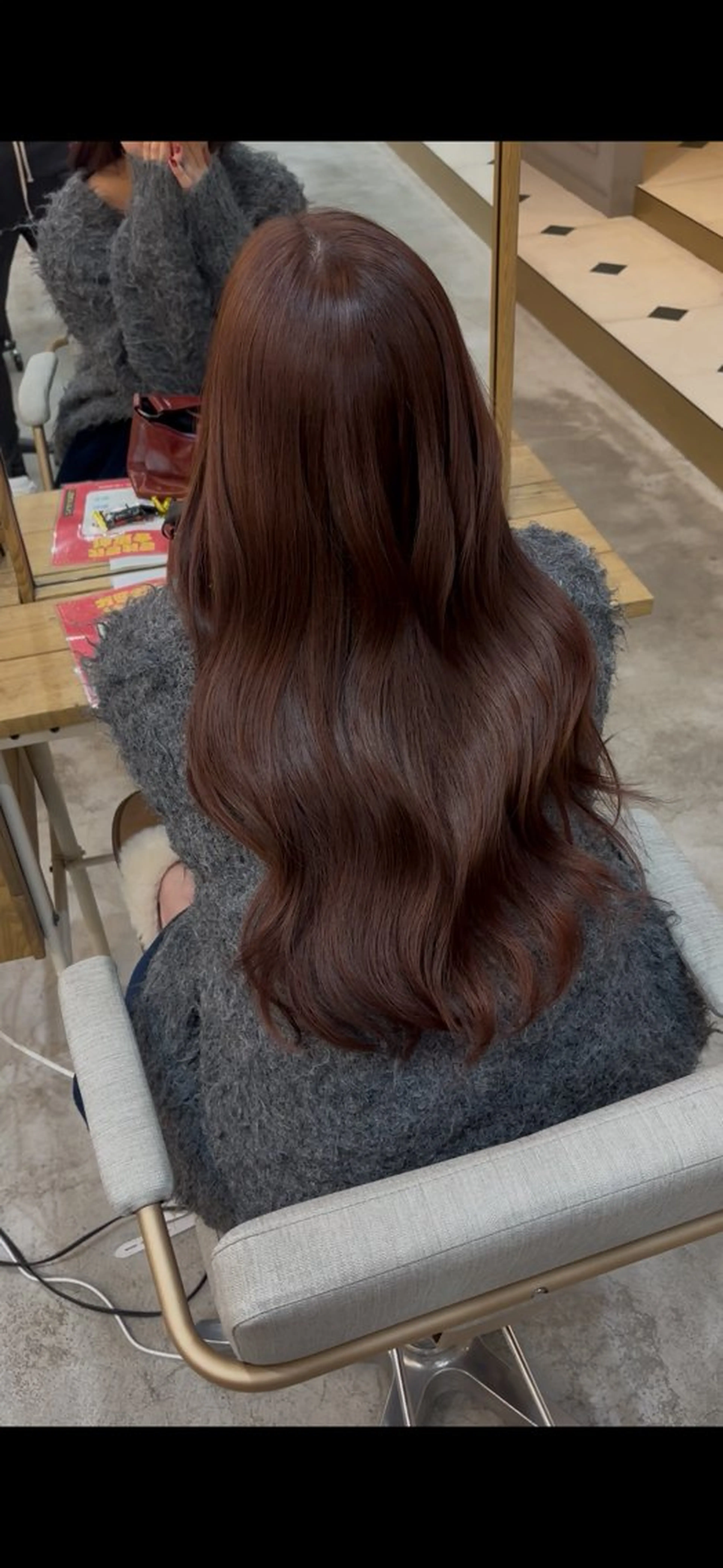 ロング カラー 藤野 慶太のヘアスタイル