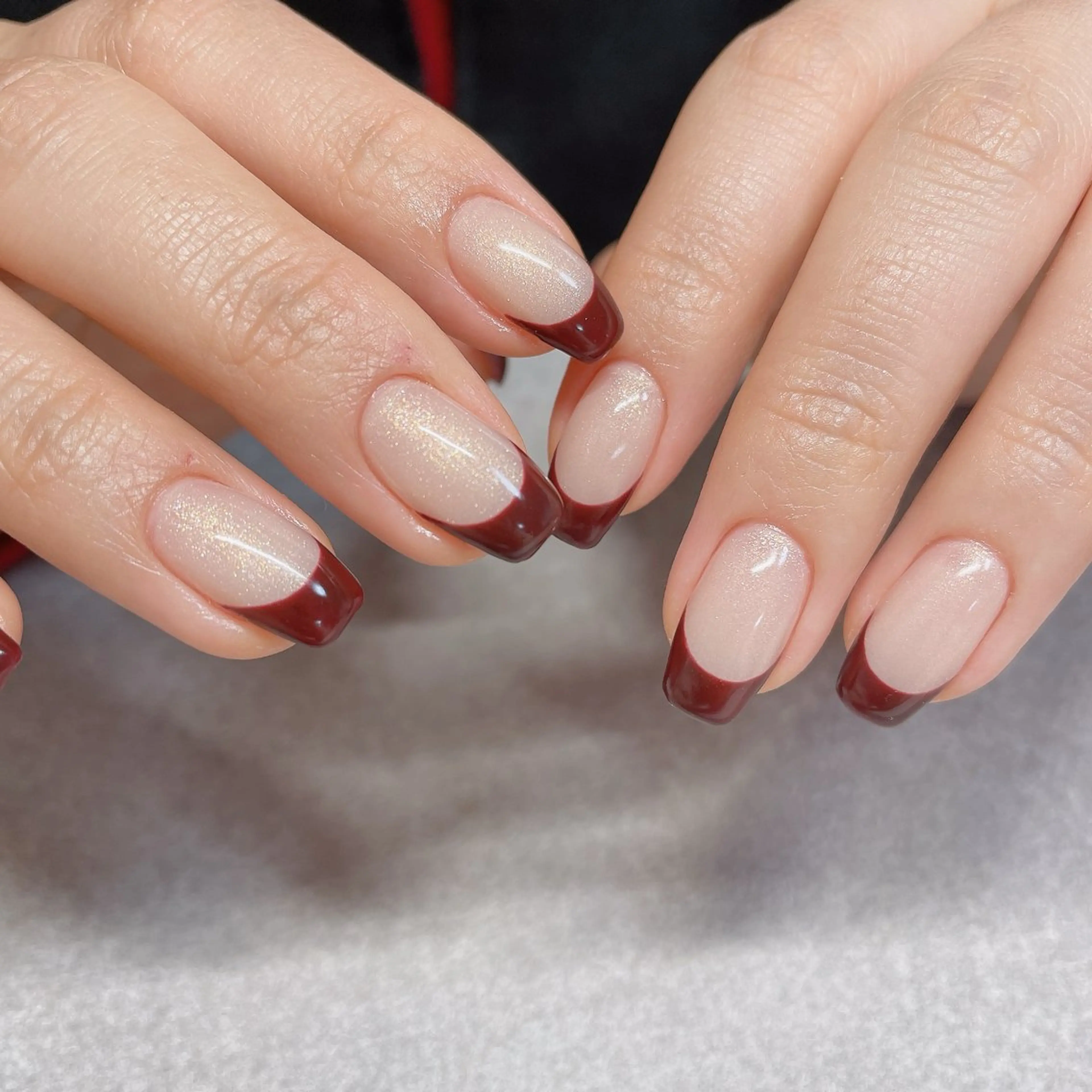 ネイル フレンチネイル 吉祥寺🌟 ネイルフロンティアのネイルデザイン