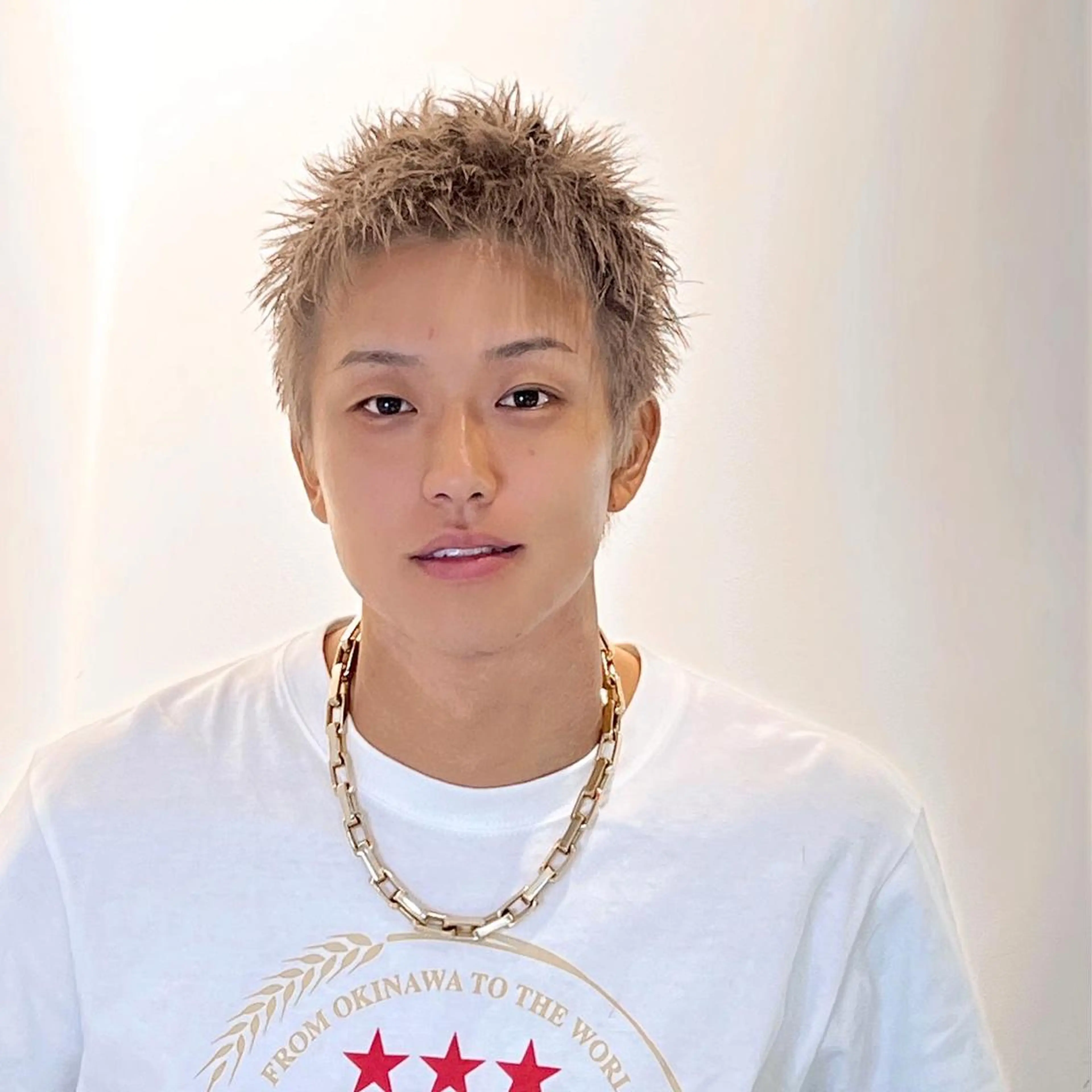 カラー メンズ ベージュカラー ブロンド ブロンドベージュ カット ヘアカラー トリートメント メンズ専門　井藤 雅也のヘアスタイル