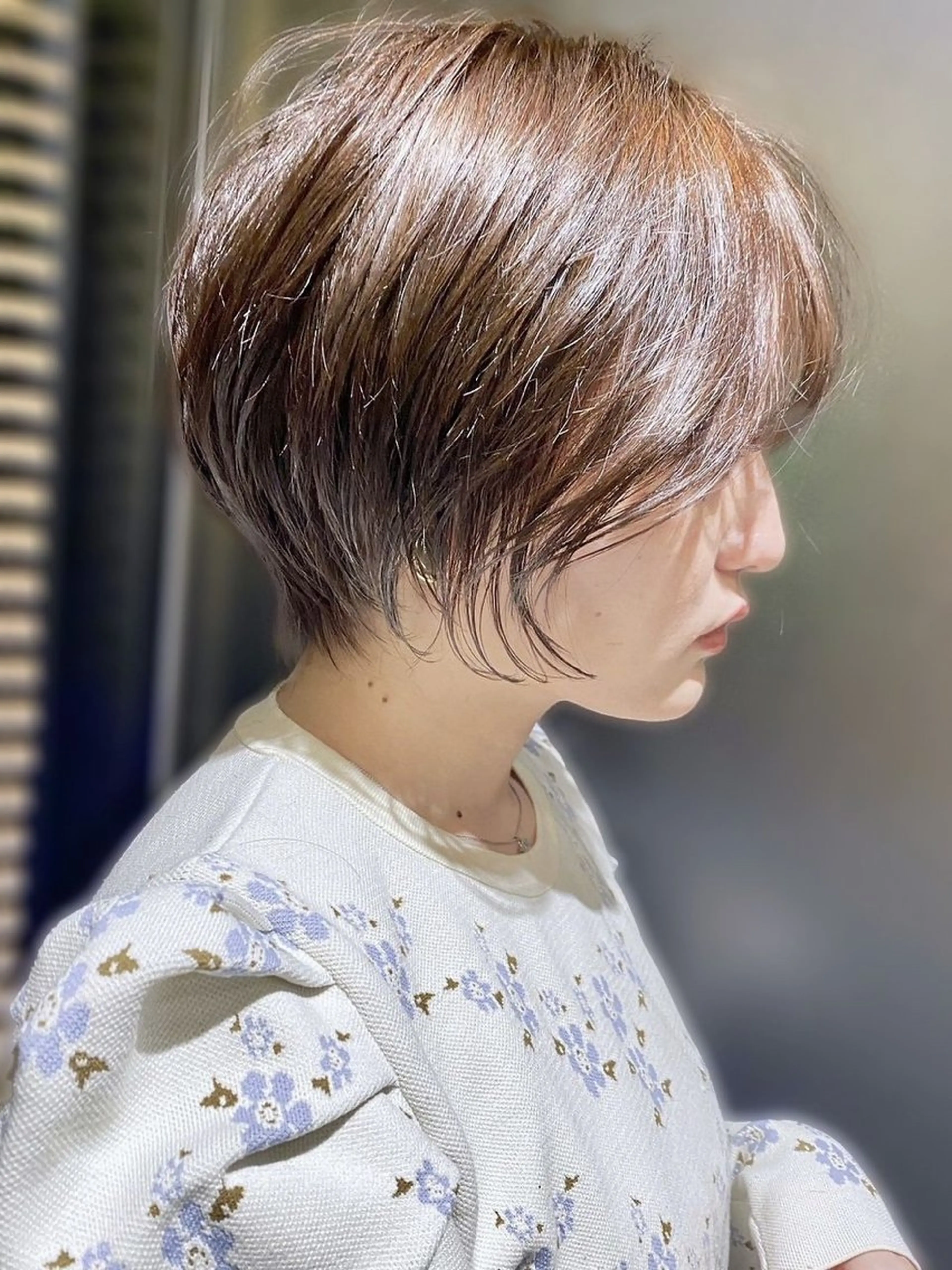 ショート 大城 志織のヘアスタイル