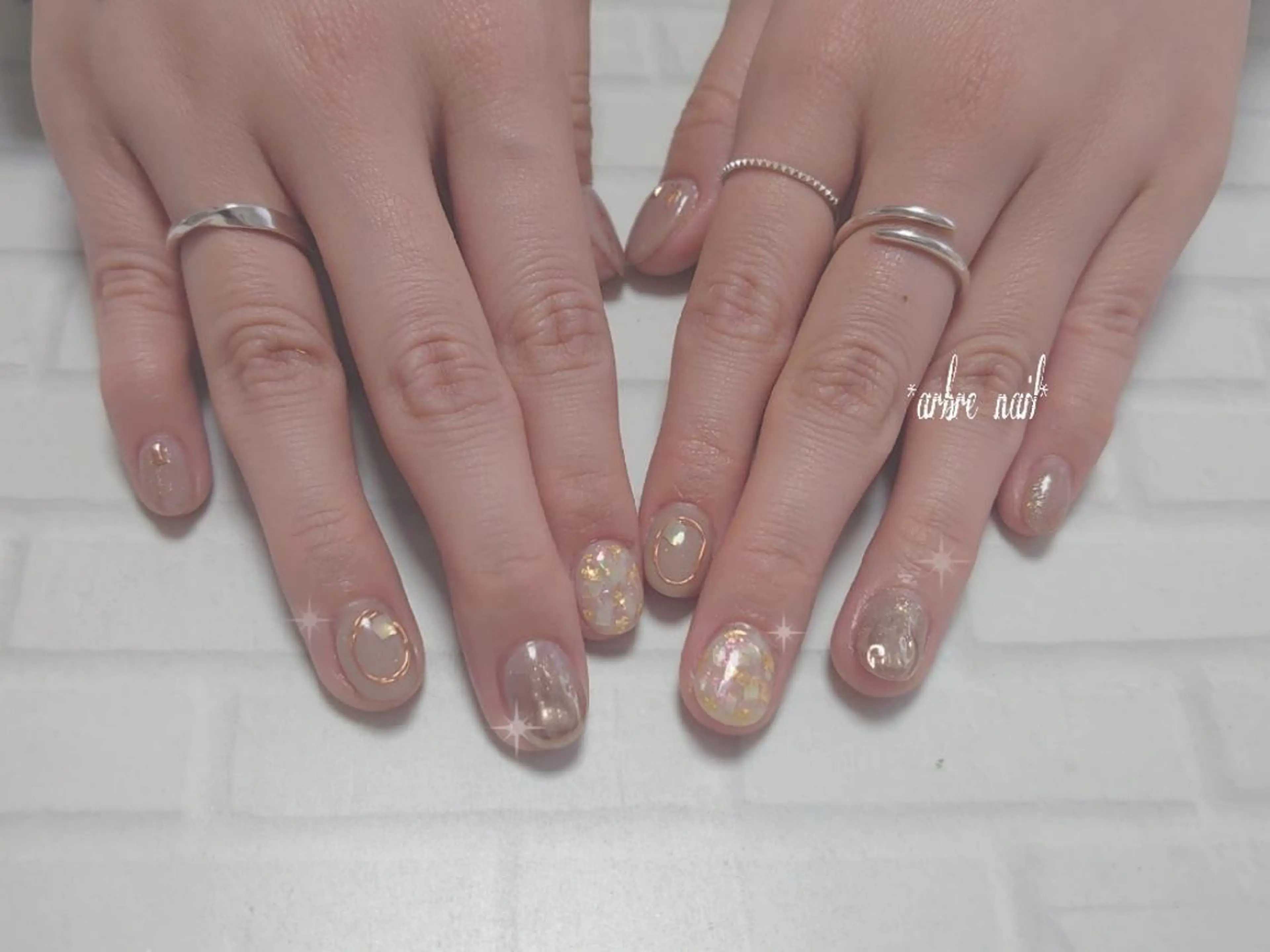 ネイル ＊arbre nail＊.アーブルネイル所属・✯.。 arbre  nail 。✯.のネイルデザイン