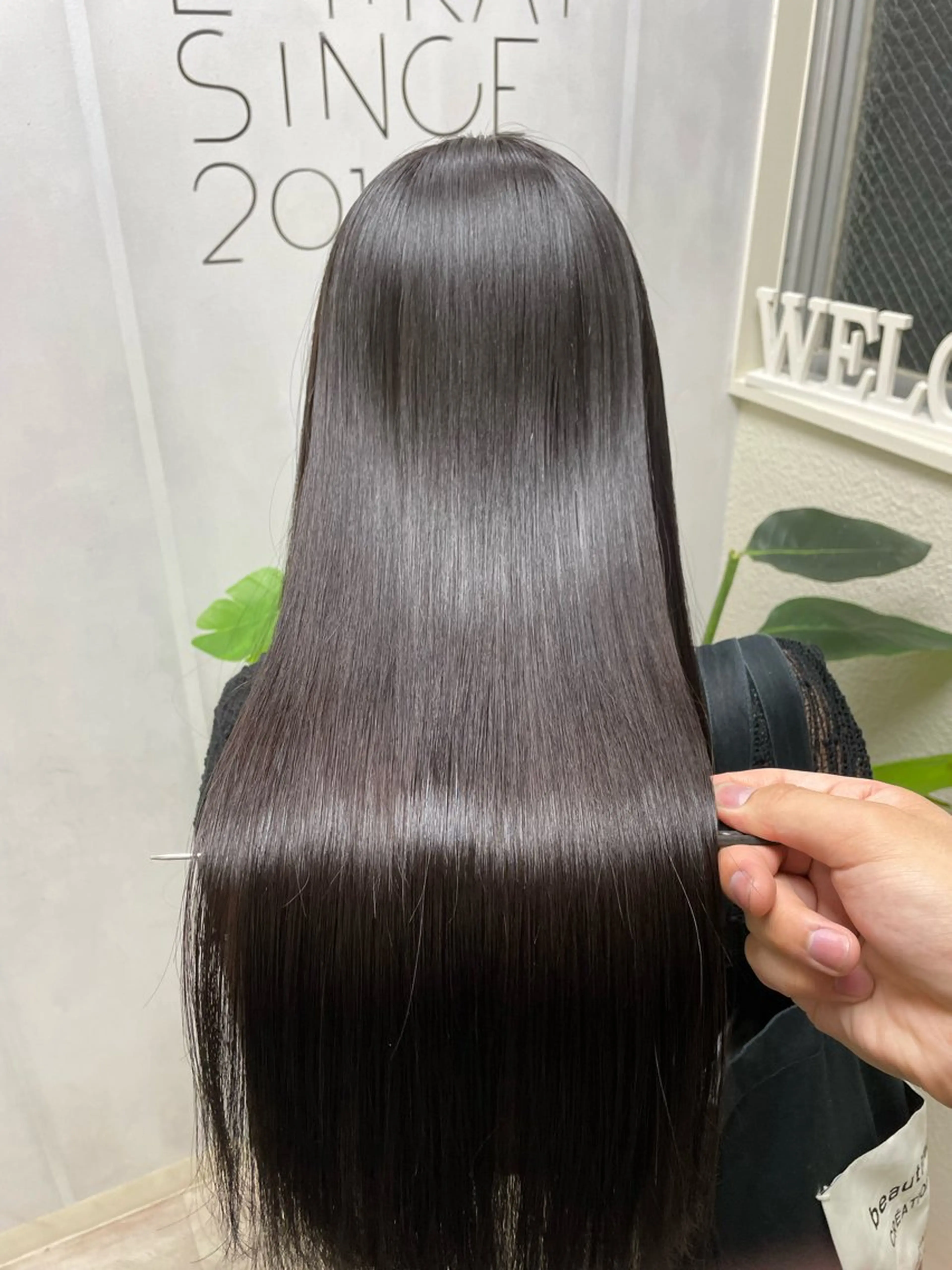 ロング カラー カット ヘアカラー トリートメント RIKU 髪質改善/縮毛矯正のヘアスタイル