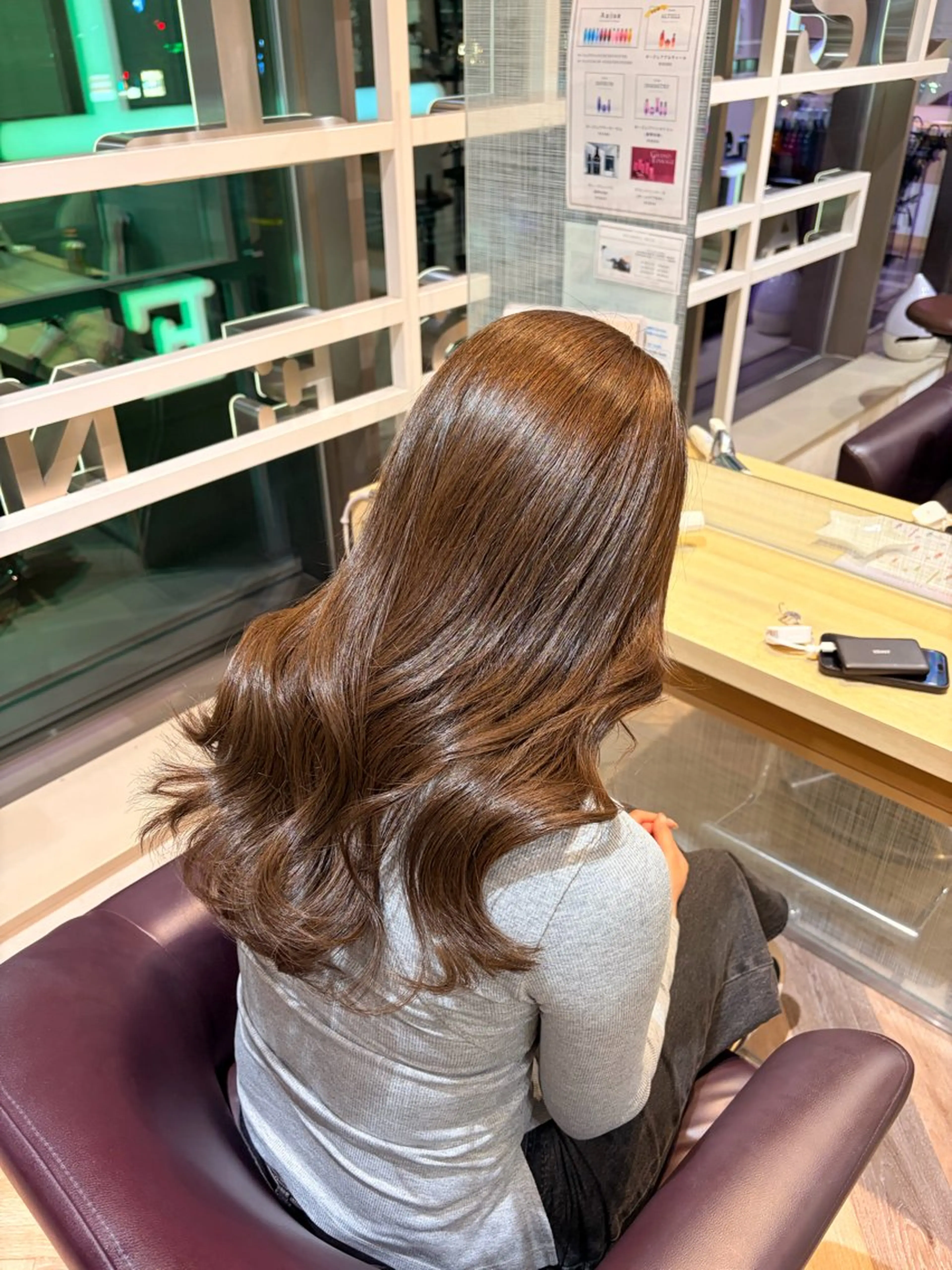 ロング カラー ベージュカラー カット ヘアカラー Yamada Ami🪐のヘアスタイル