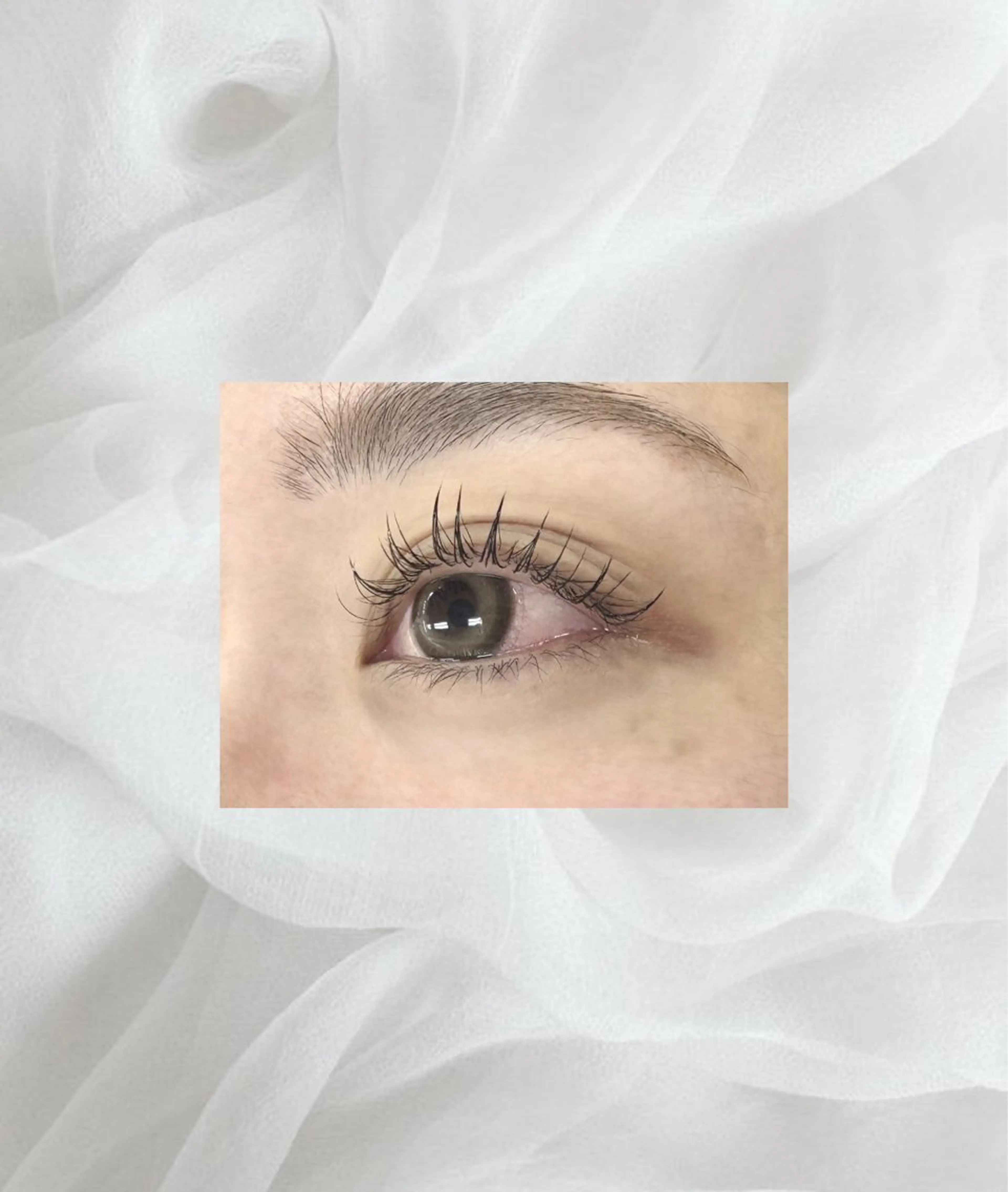 マツエク・マツパ 束感まつ毛 フラットラッシュ EYELA 北千住 厚木のマツエク・マツパデザイン