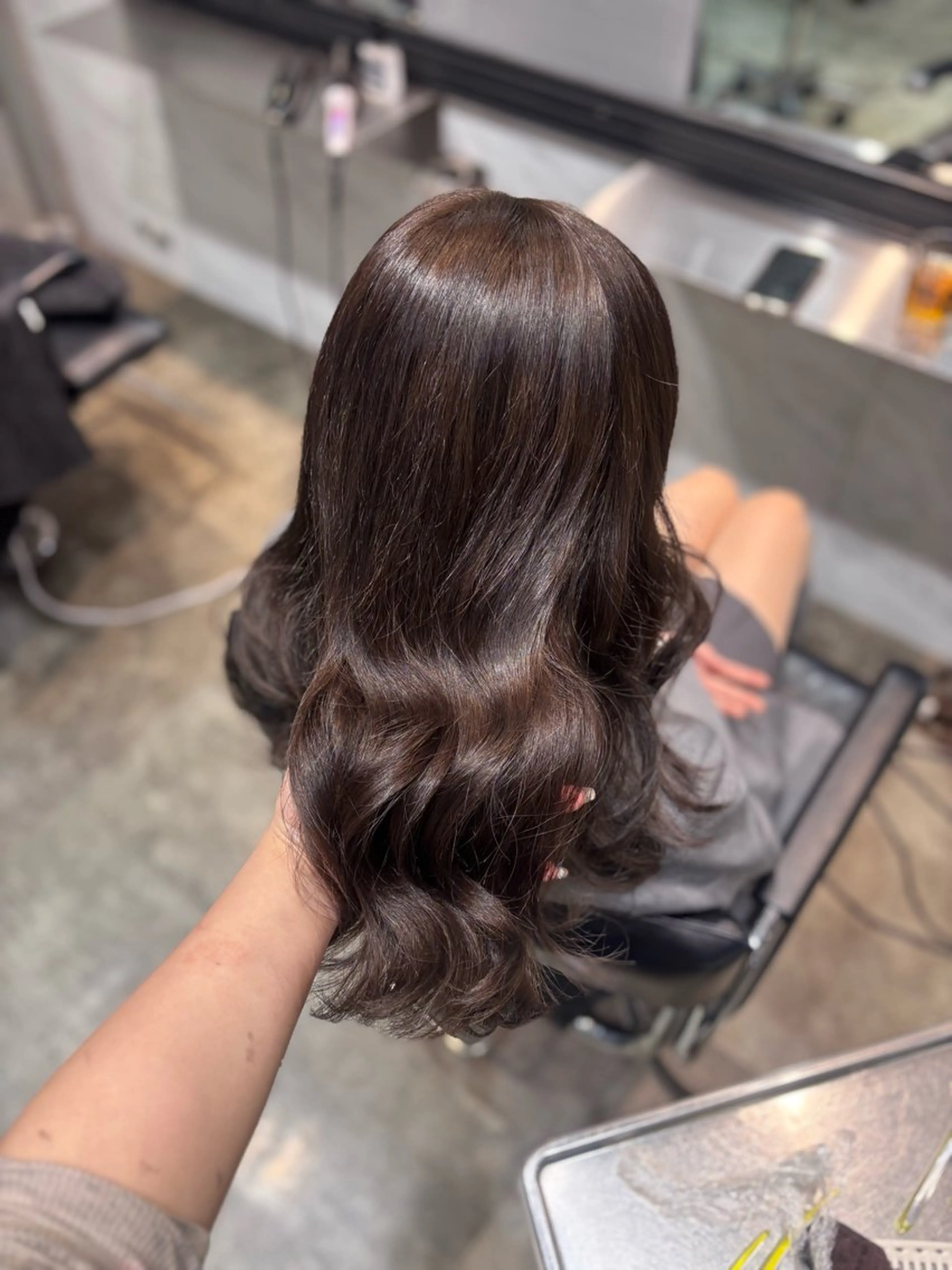 ミディアム Lutia池袋所属・lutia池袋 momoka⠀のヘアスタイル