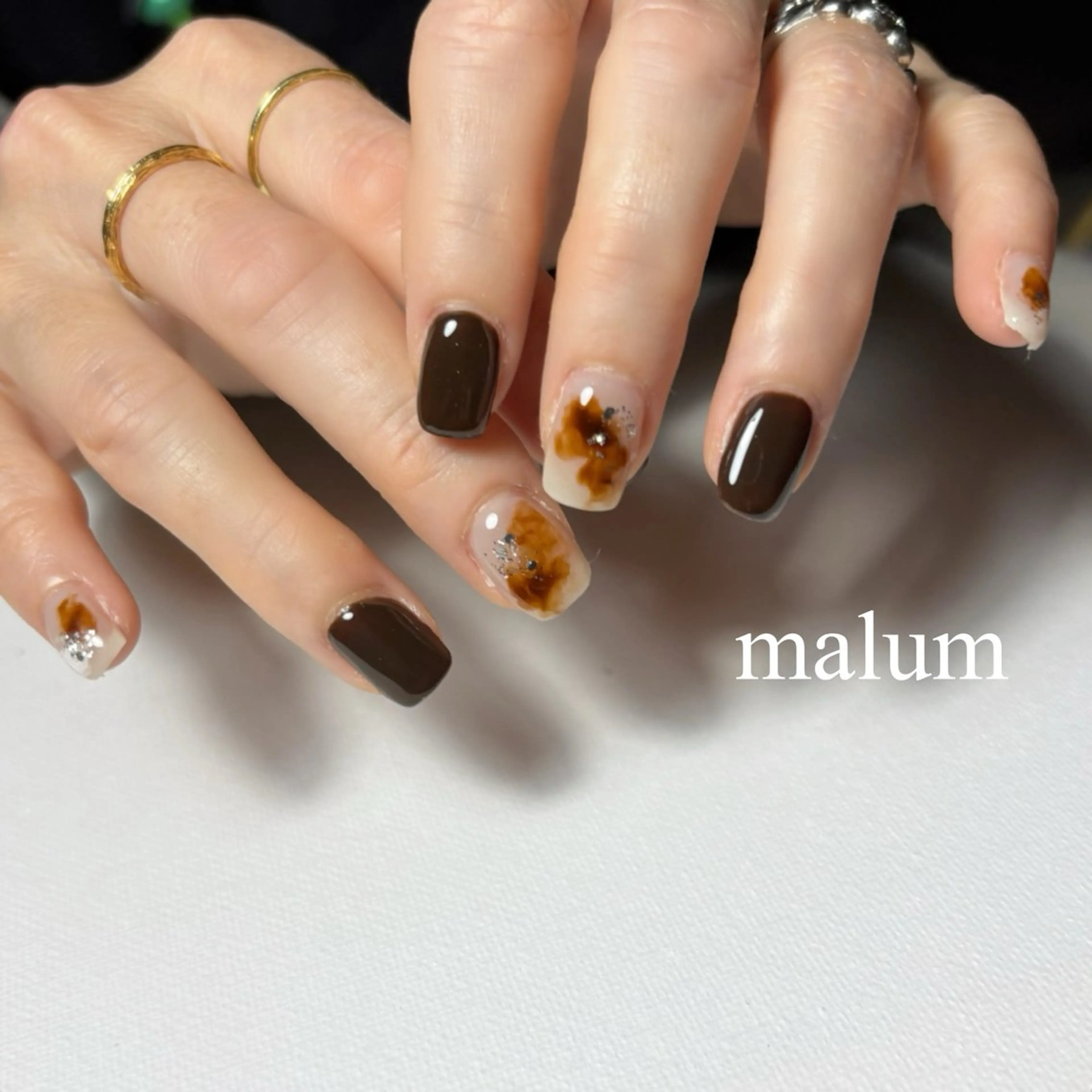 ネイル ハンドネイル malum nailのネイルデザイン