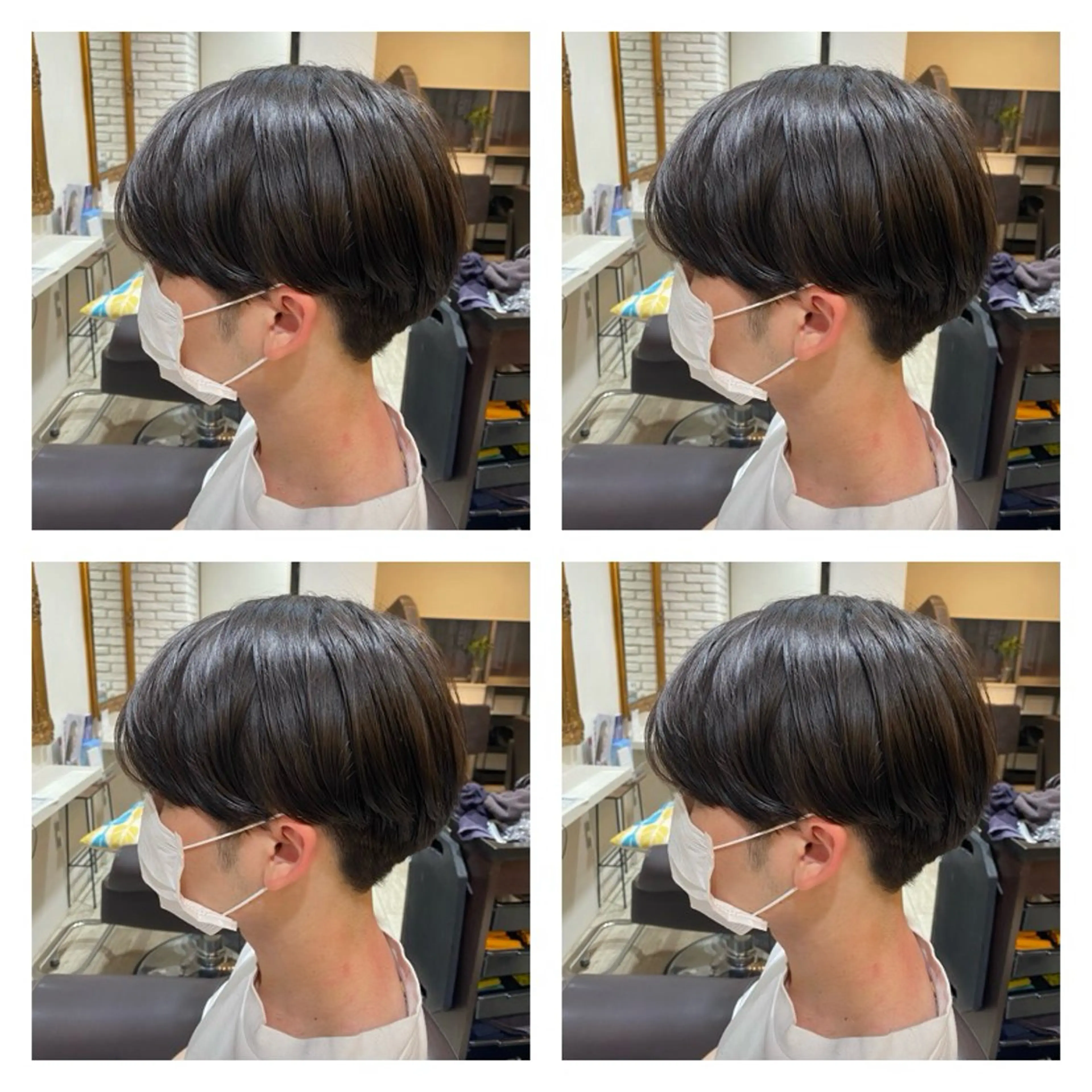 ミディアム パーマ メンズ カット パーマ トリートメント 👑錦糸町/毛流れ パーマ特化/NORIのヘアスタイル