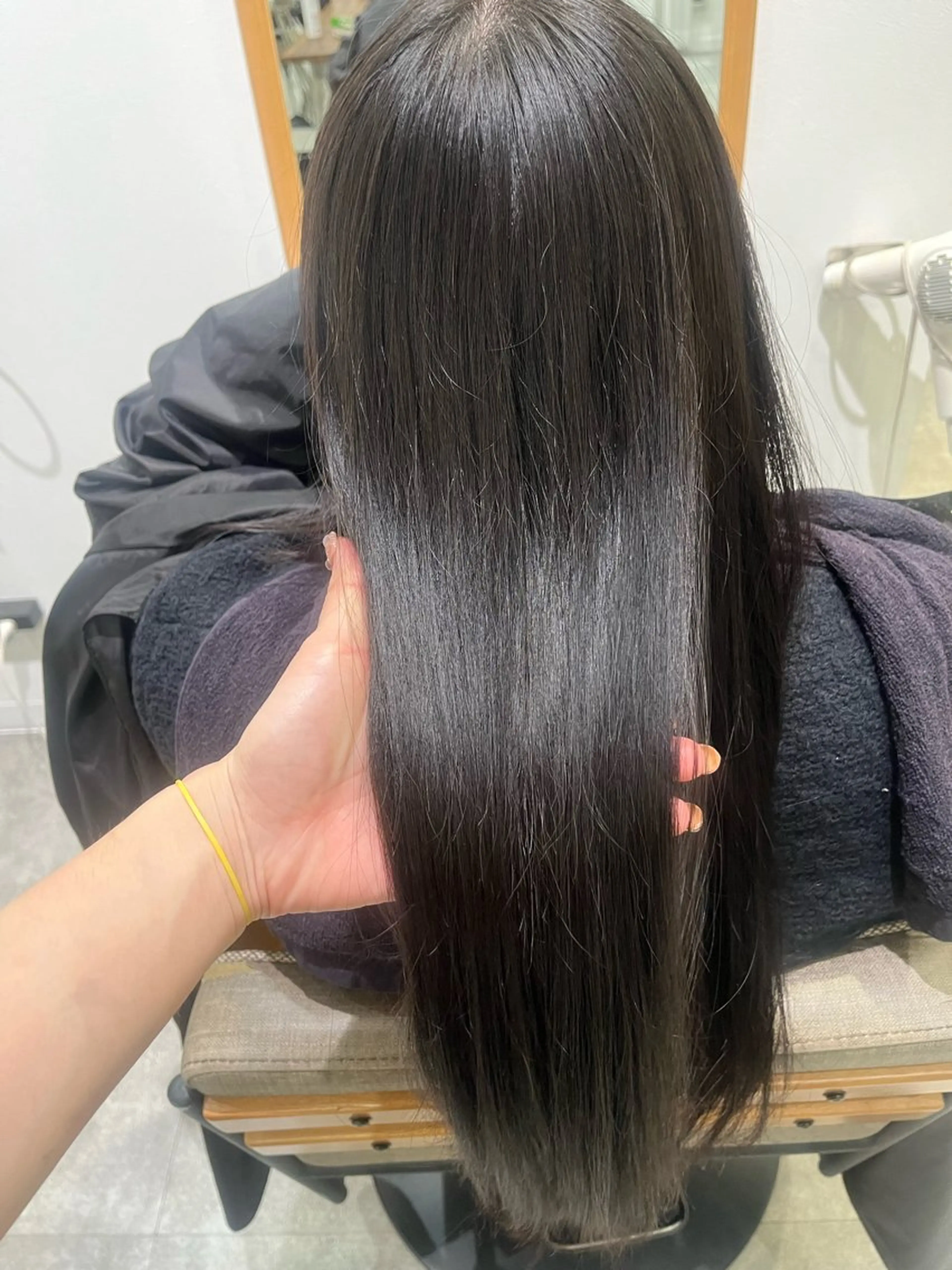 髪質改善縮毛矯正の写真