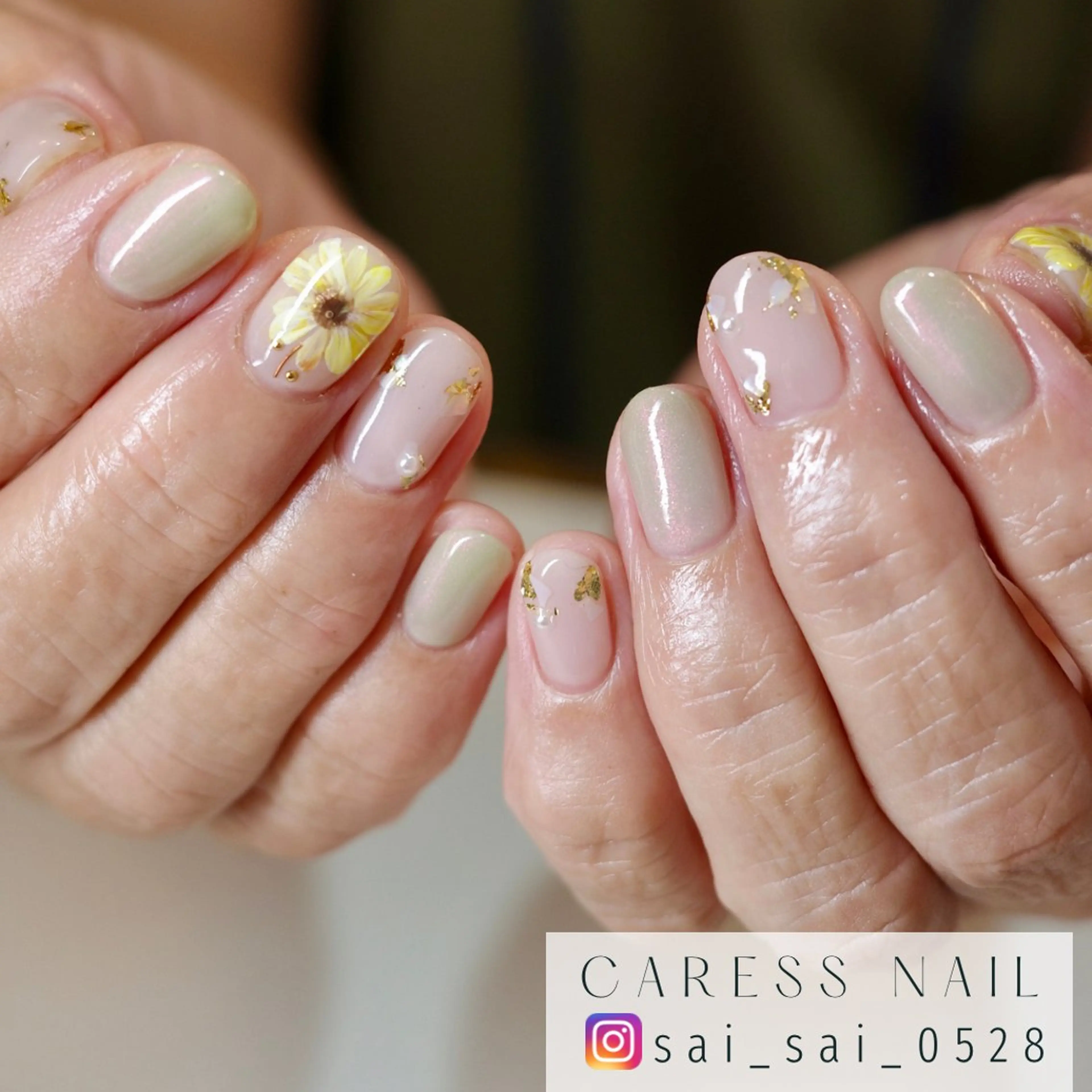 ネイル caress  nail カレスネイル　代々木上原所属・カレスネイル さいのネイルデザイン