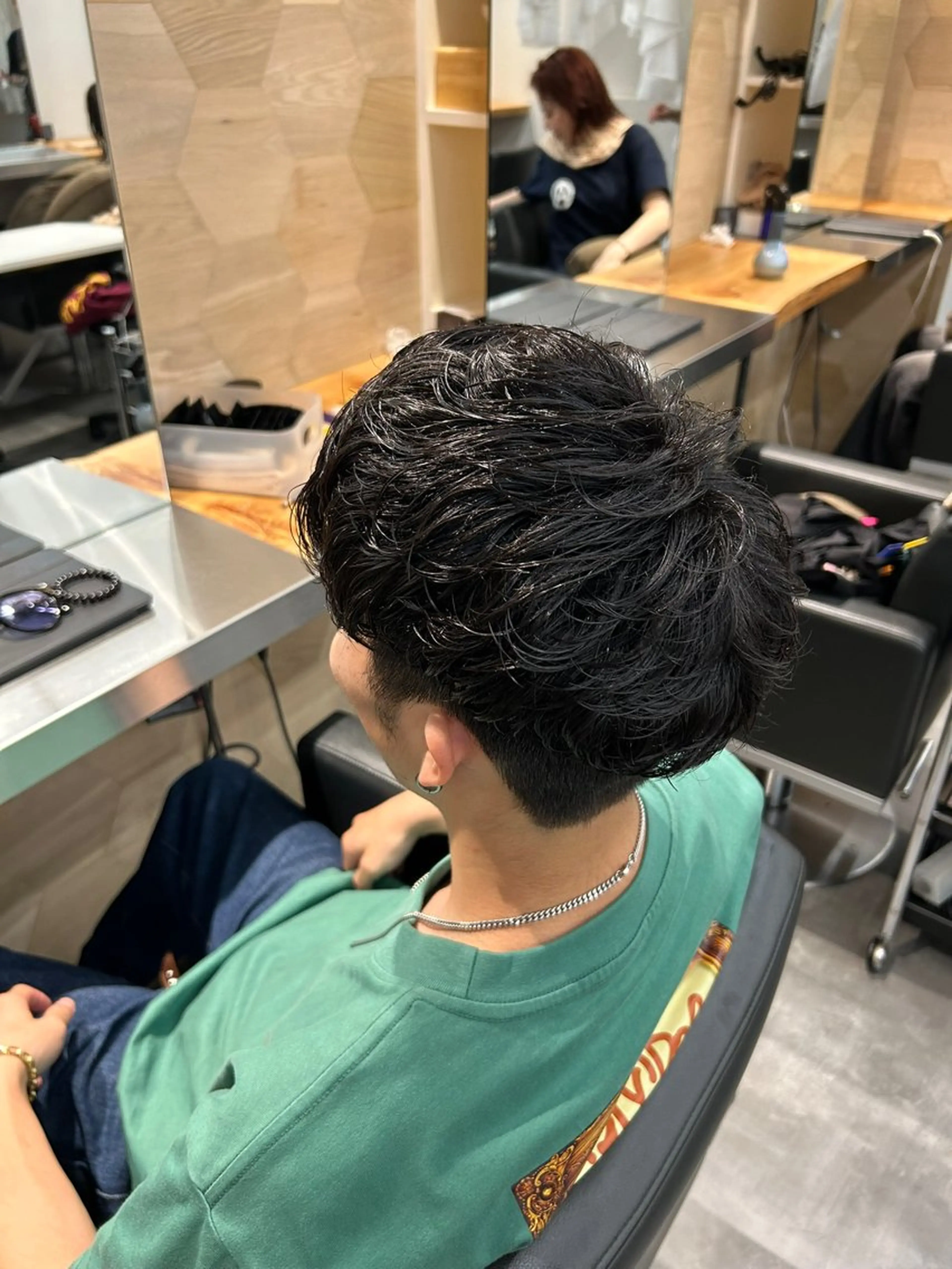 パーマ メンズ メンズパーマ ニュアンスパーマ カット パーマ 森珀斗/表参道 /ショート/ボブのヘアスタイル