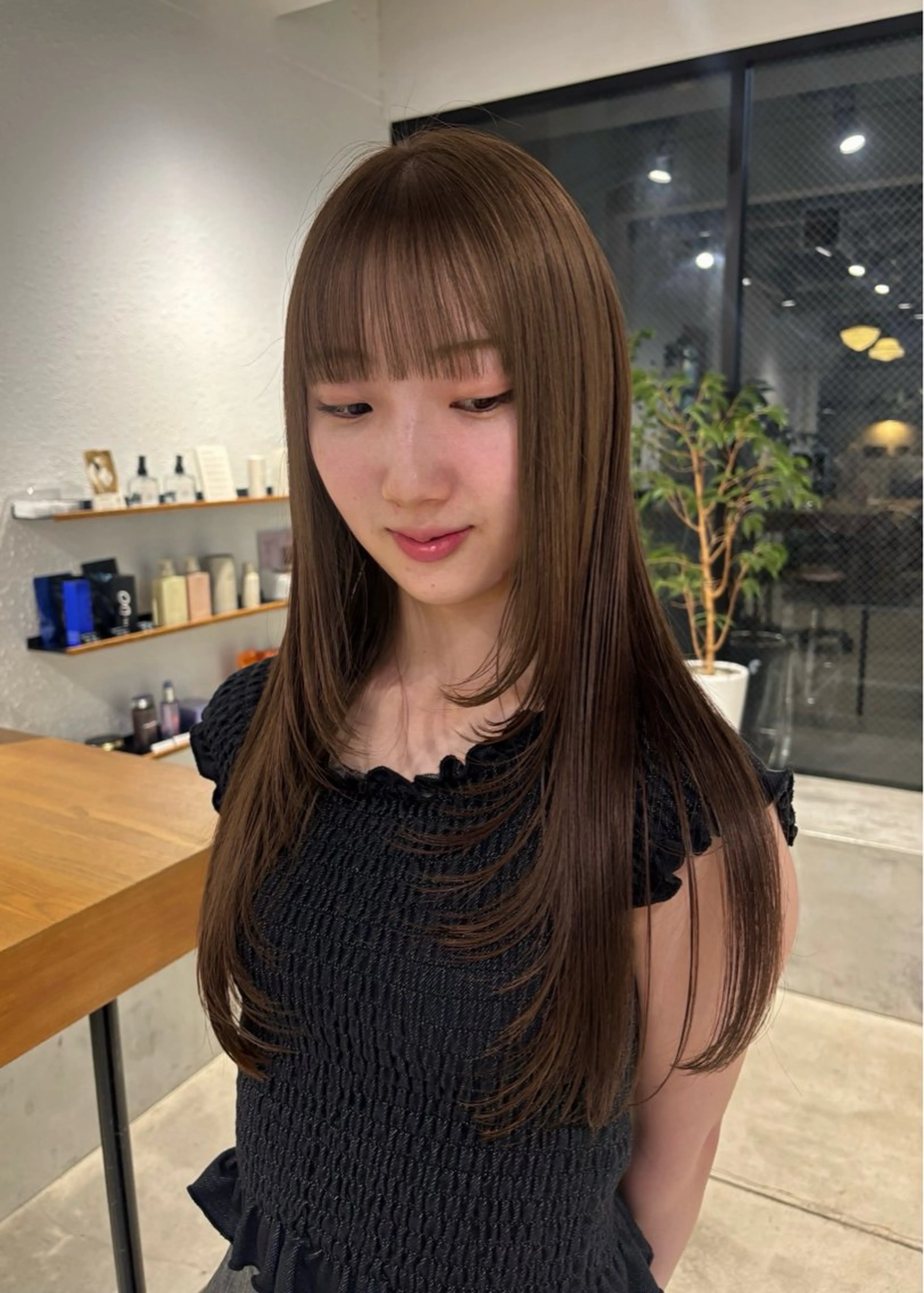 ロング 艶カラー🎀メンズ カットasunaのヘアスタイル