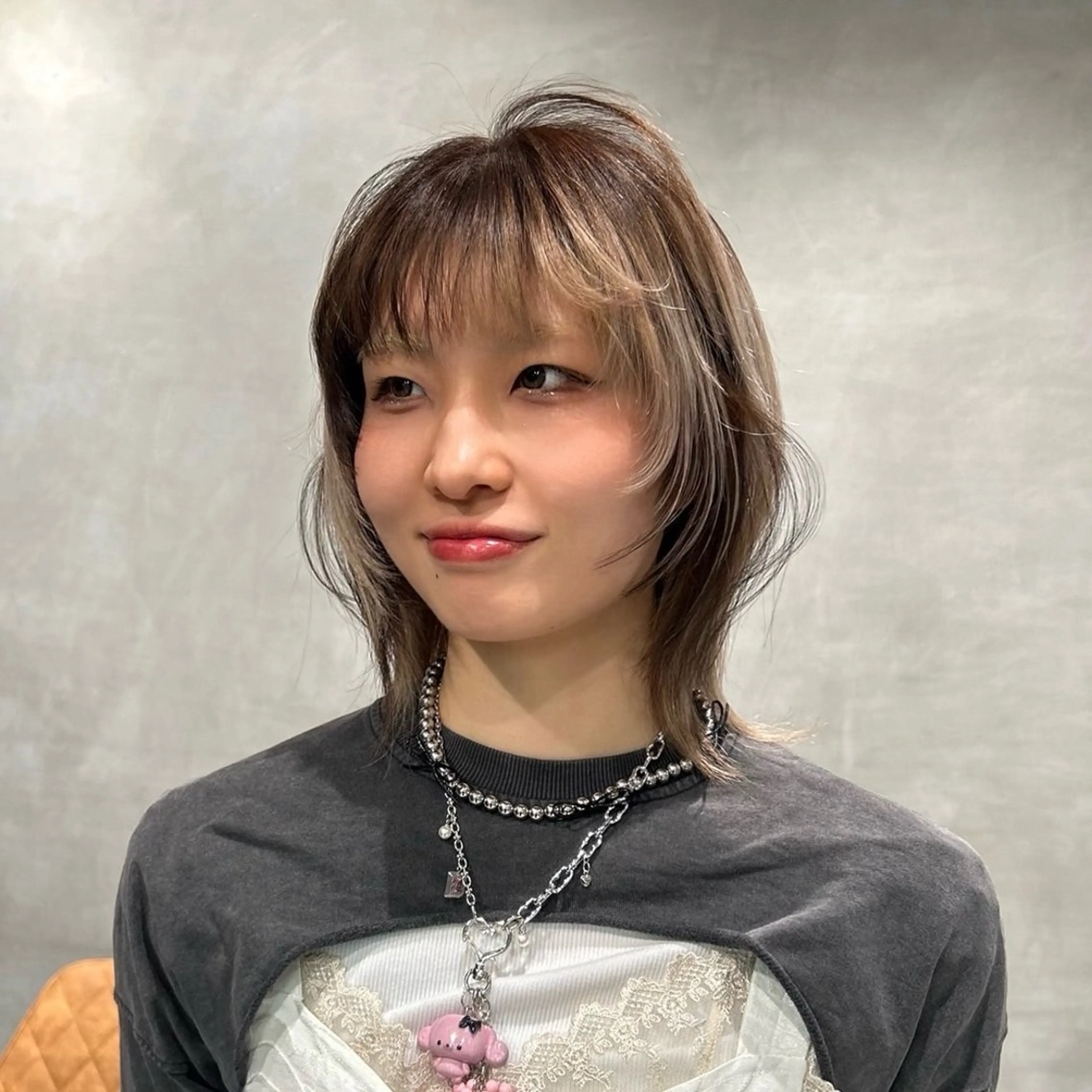 ミディアム カラー 透明感カラー🫧 ✴︎meiのヘアスタイル