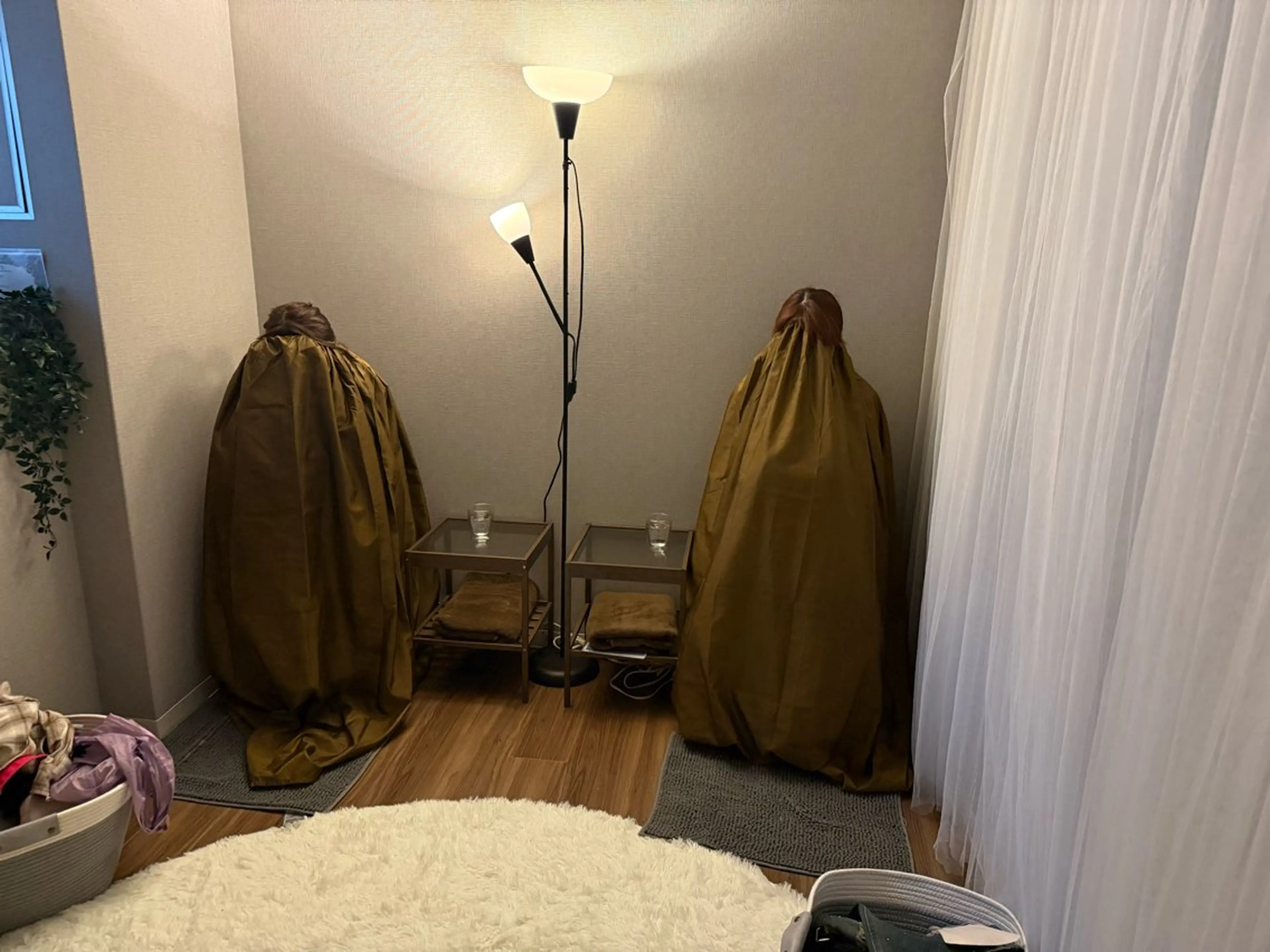 よもぎ蒸しの写真