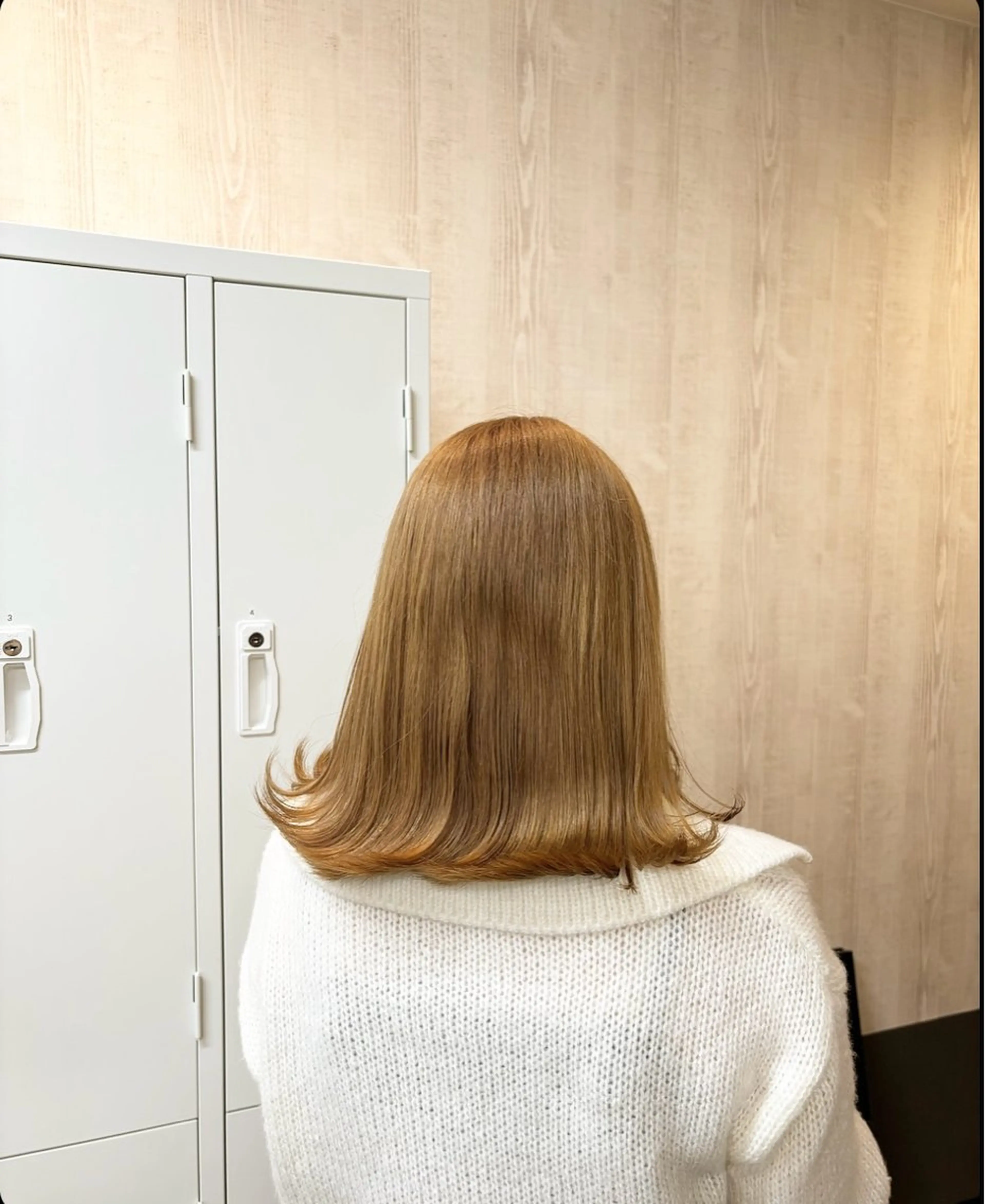 ミディアム 🩵 honoka🩵のヘアスタイル