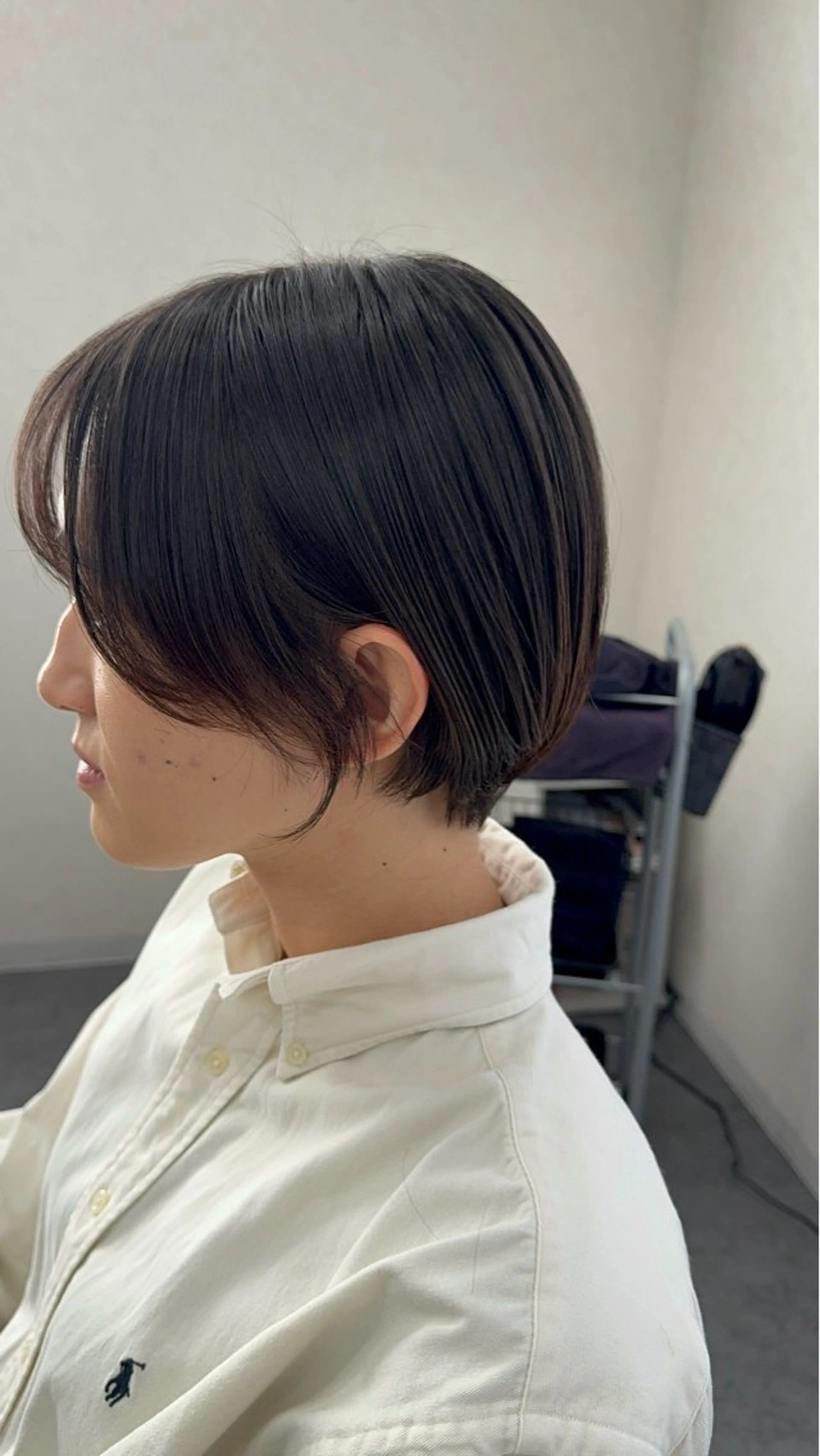 ショート 丸みショート ショートヘア カット 石井 大空のヘアスタイル