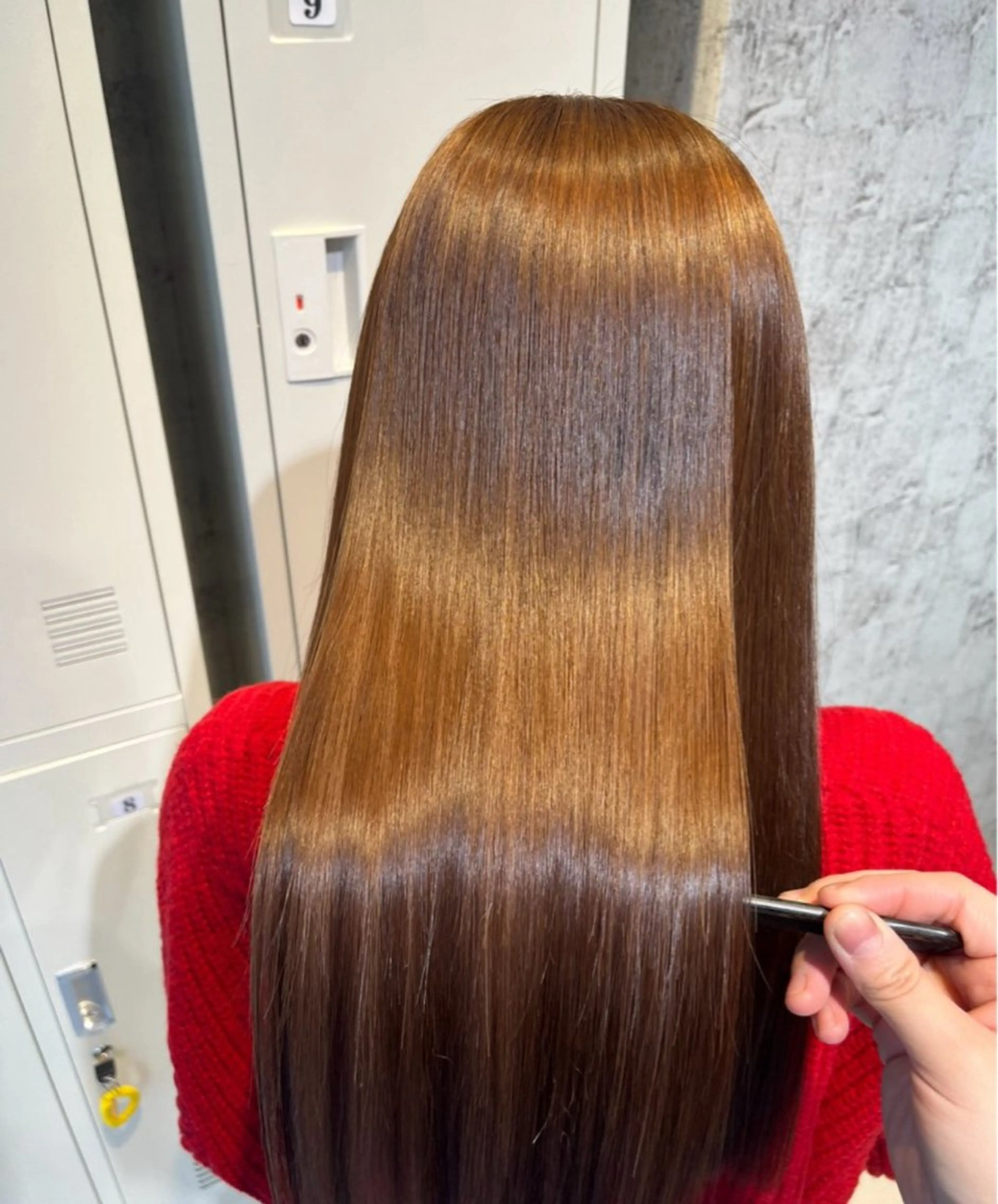 ミディアム カラー ヘッドスパ ✨髪質改善＆eye✨ ななみのヘアスタイル