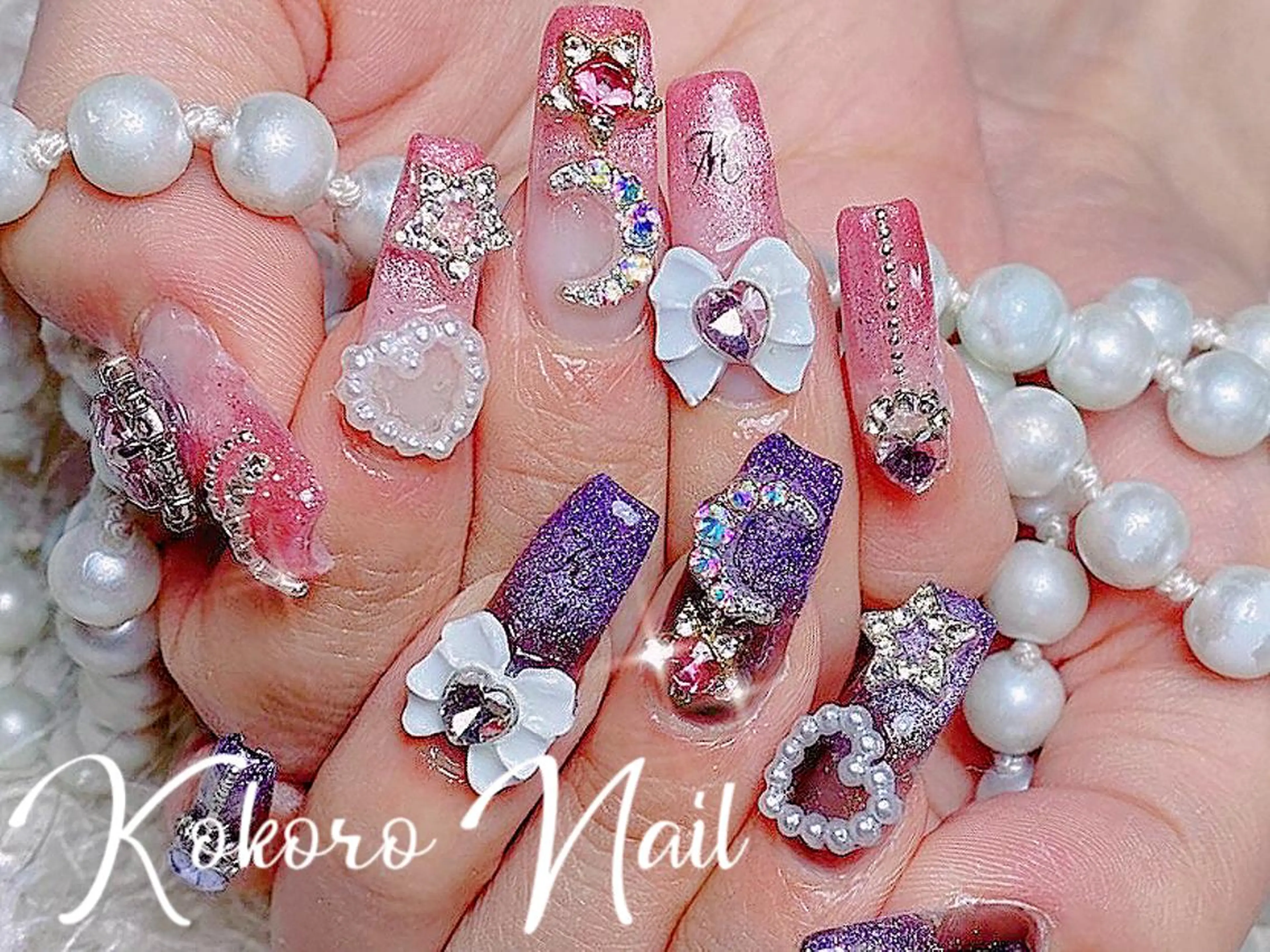 ネイル ハンドネイル 💗NA.YUKI NAIL💗のネイルデザイン