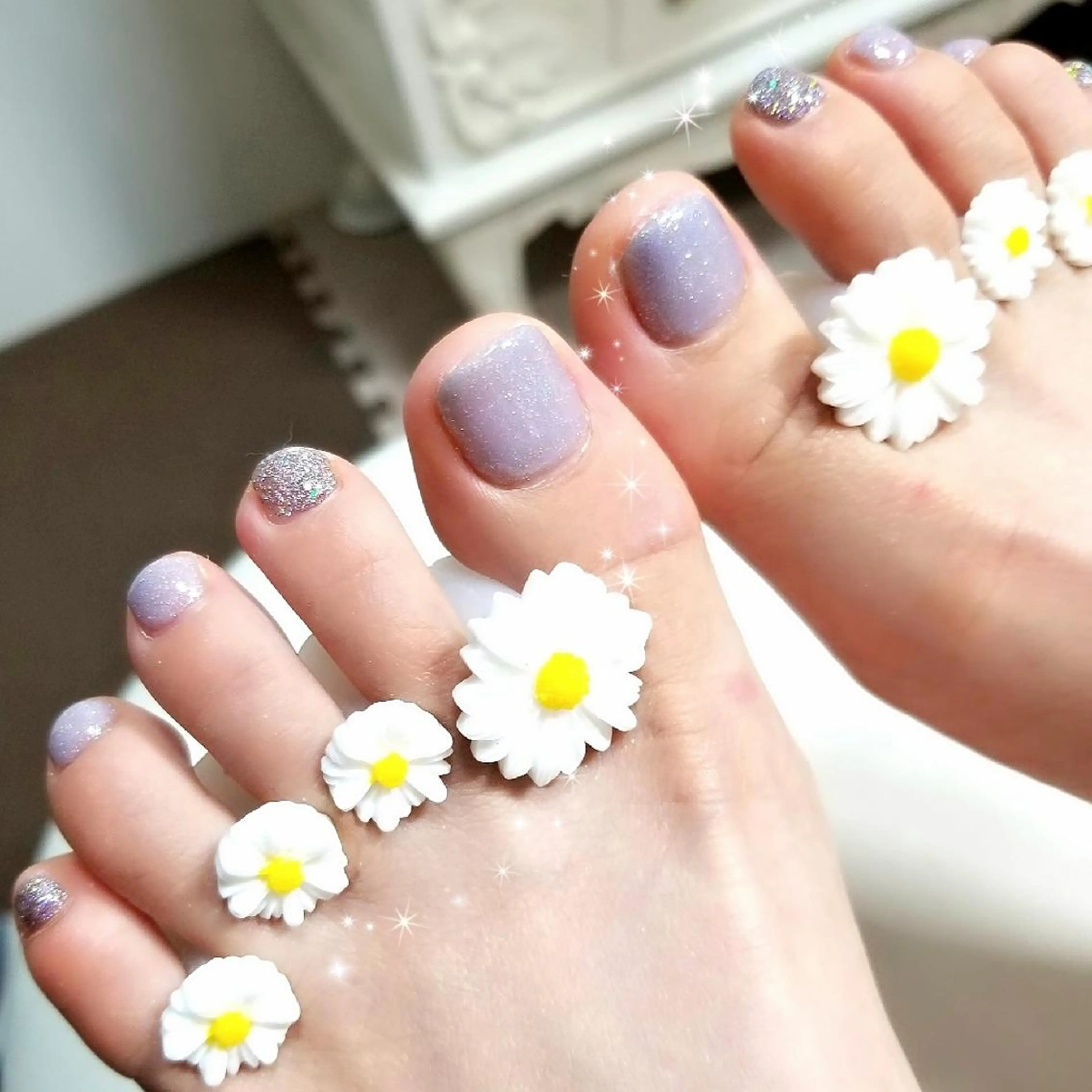 ネイル フットネイル ワンカラーネイル フットネイル nail salon ipuniのネイルデザイン