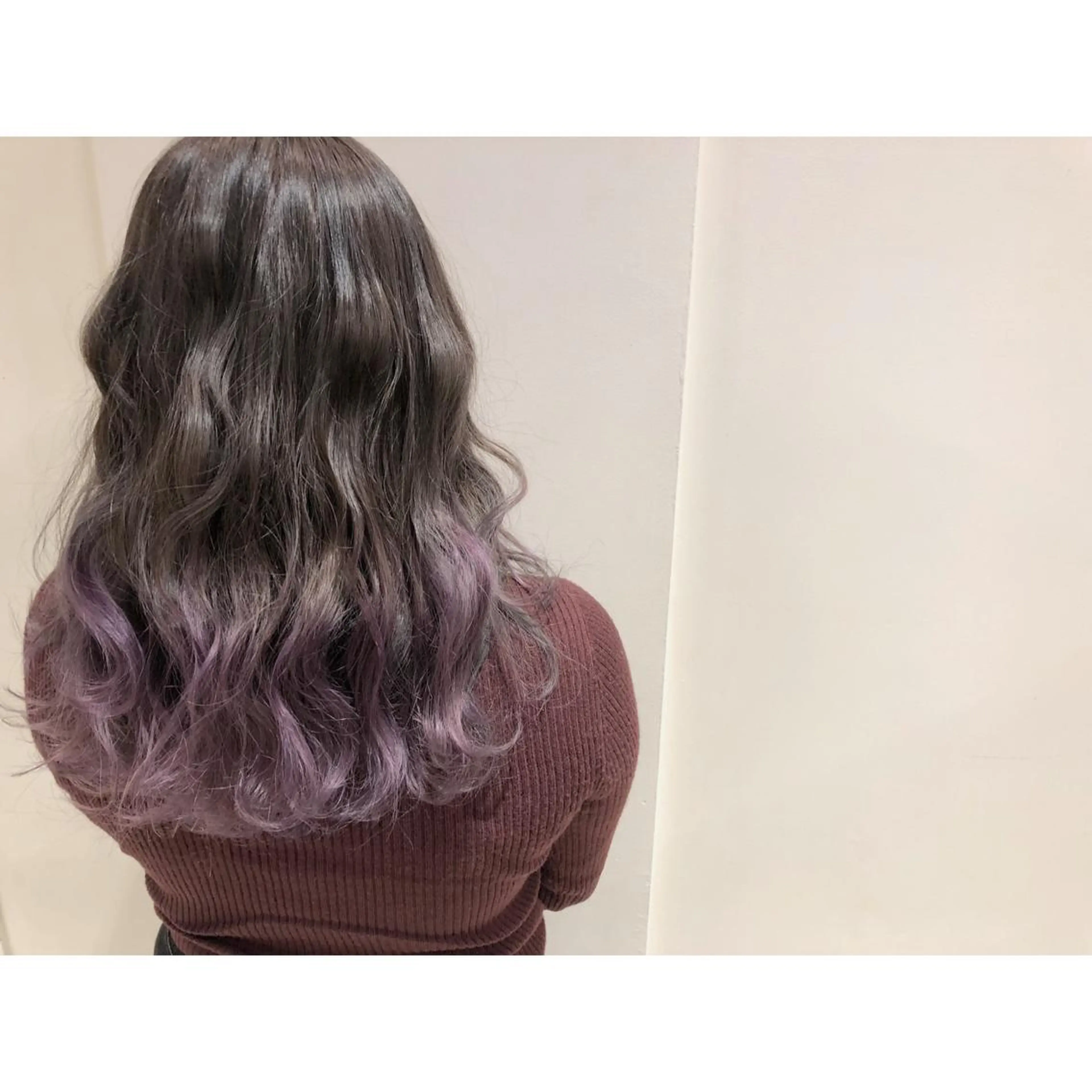 セミロング カラー 心斎橋 美髪職人 近江のヘアスタイル