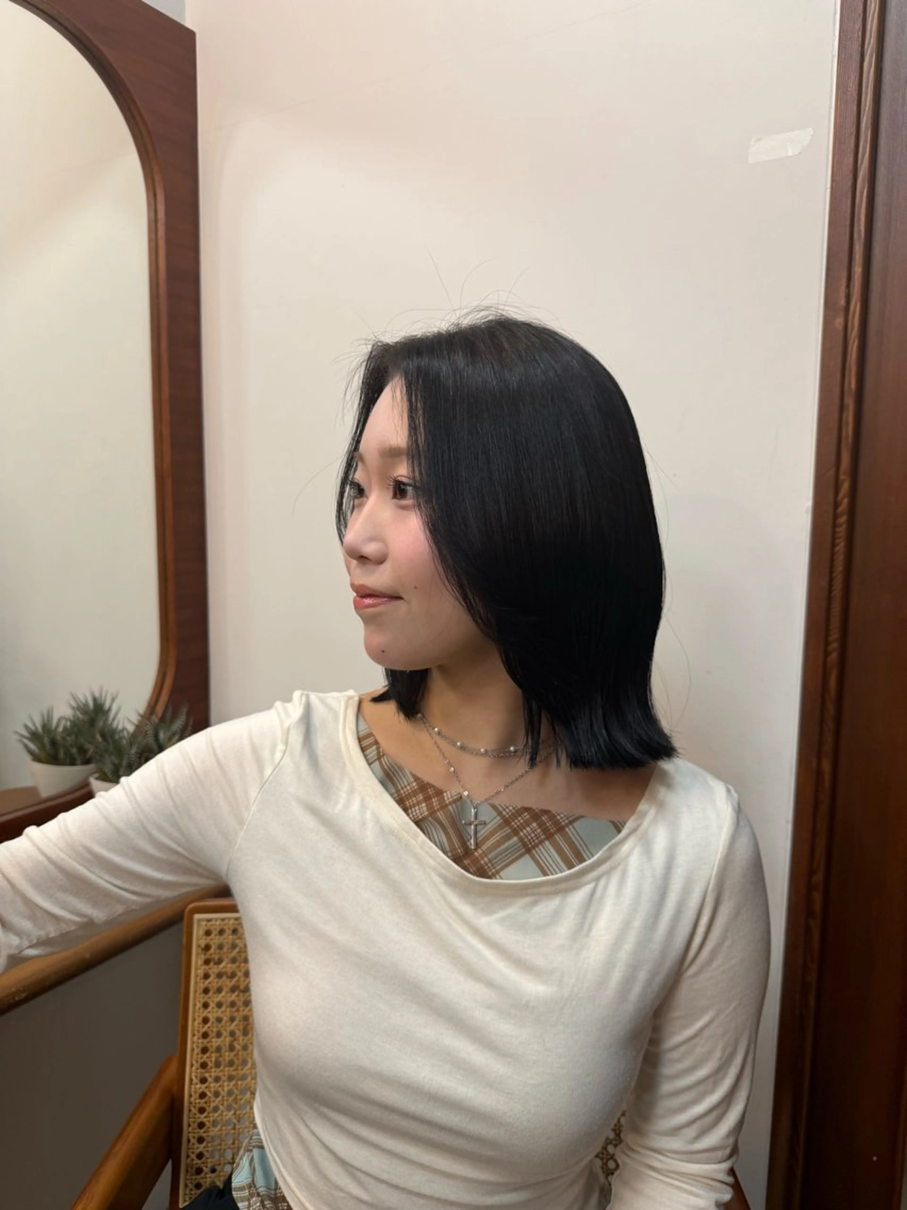 DEPT 西川もかのヘアスタイル