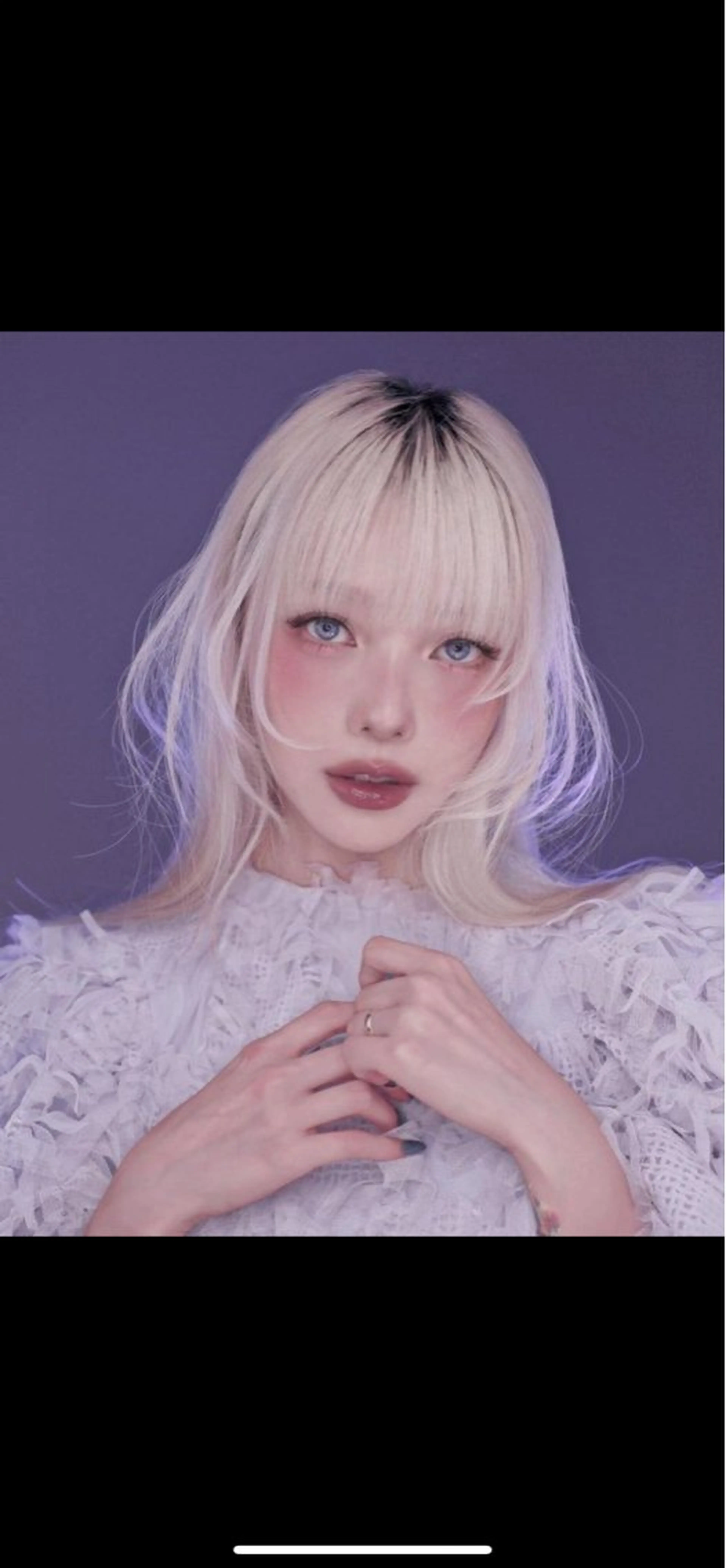 💕 ク【韓国アイドル束感マツエク】フラットラッシュ 100本 コーティング付きの写真