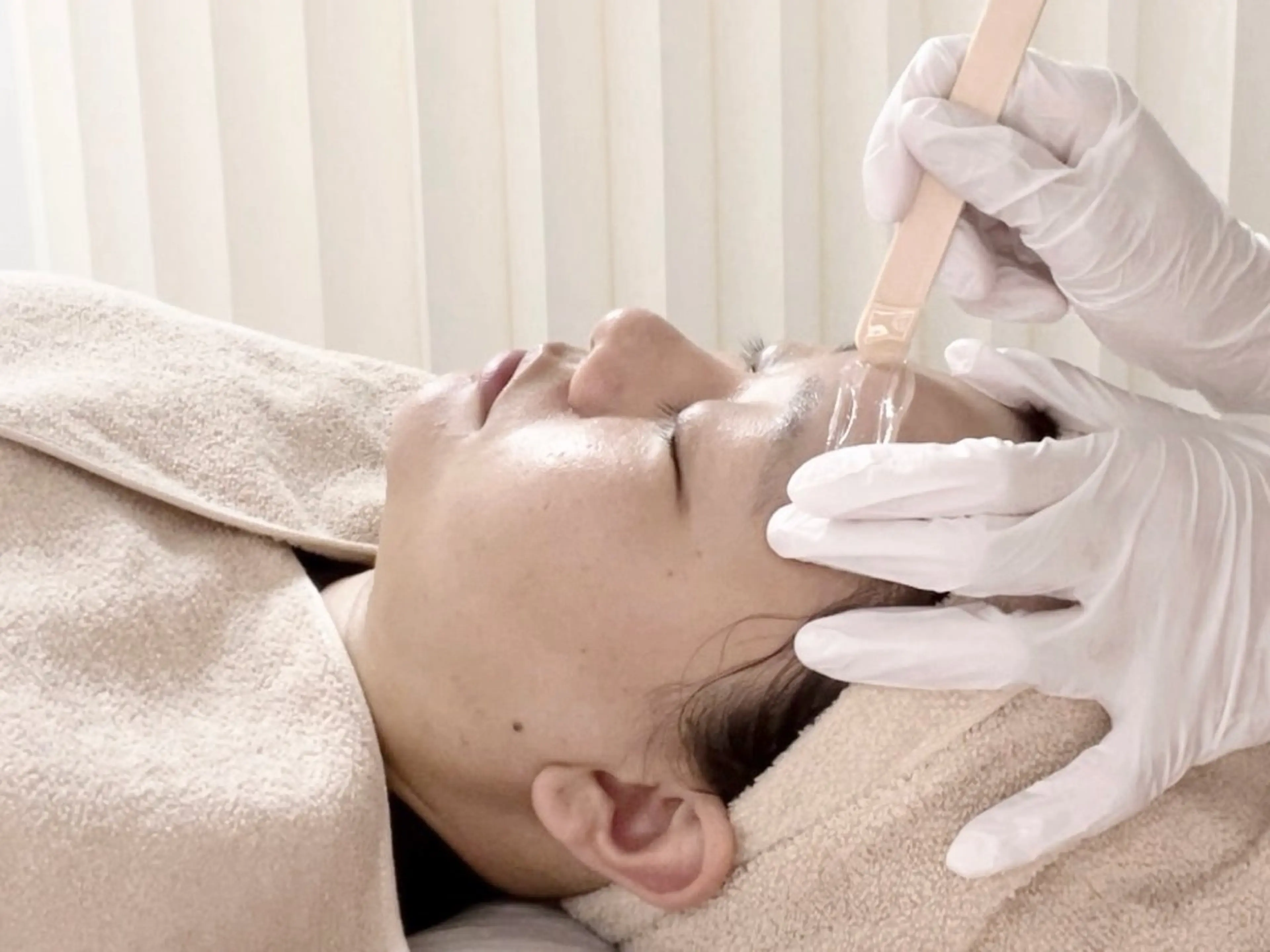 【産毛すっきり🩷うる艶肌へ✨】絹肌ワックス脱毛（全顔）の写真