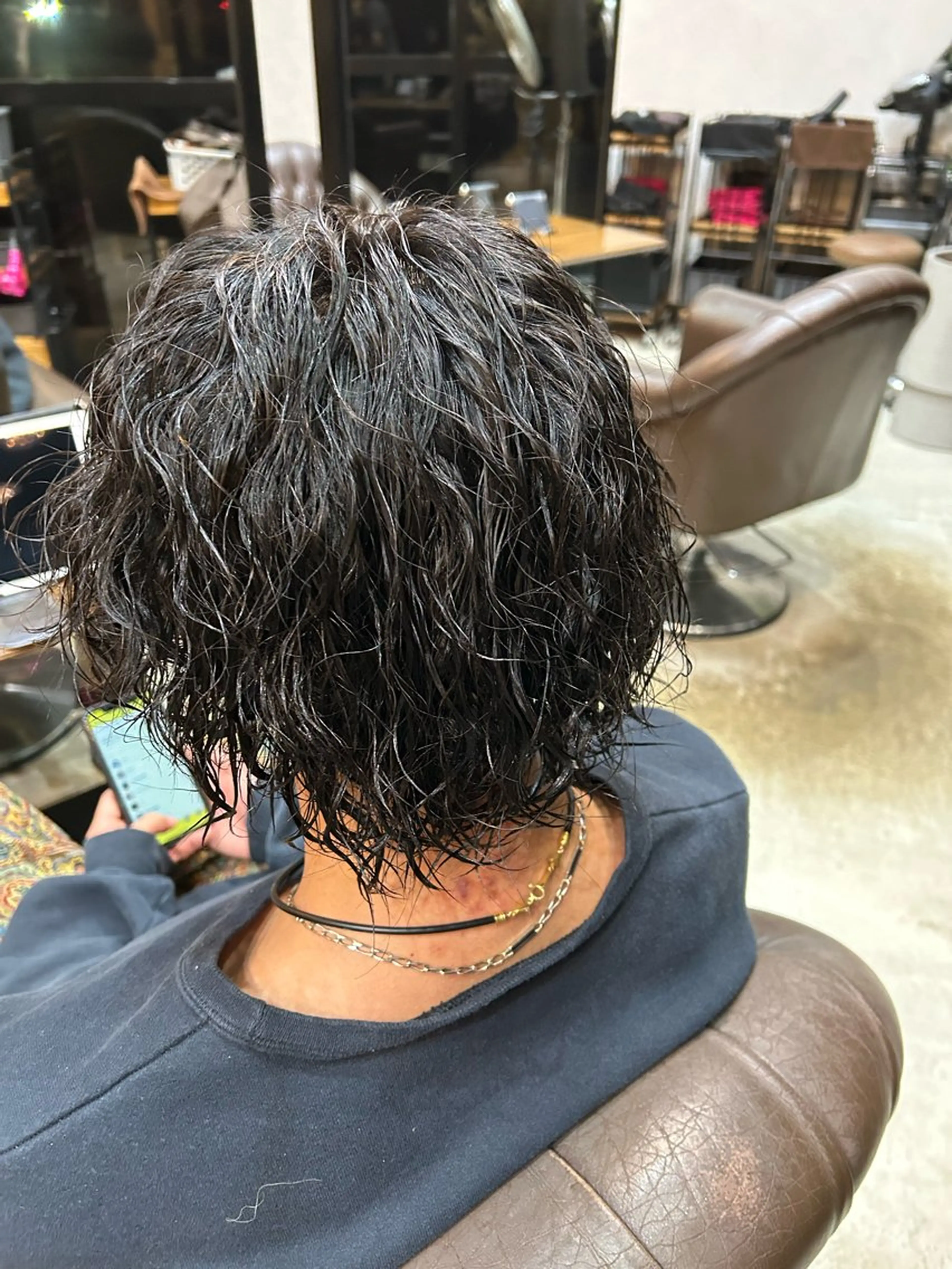 パーマ メンズ 大谷 貴裕のヘアスタイル