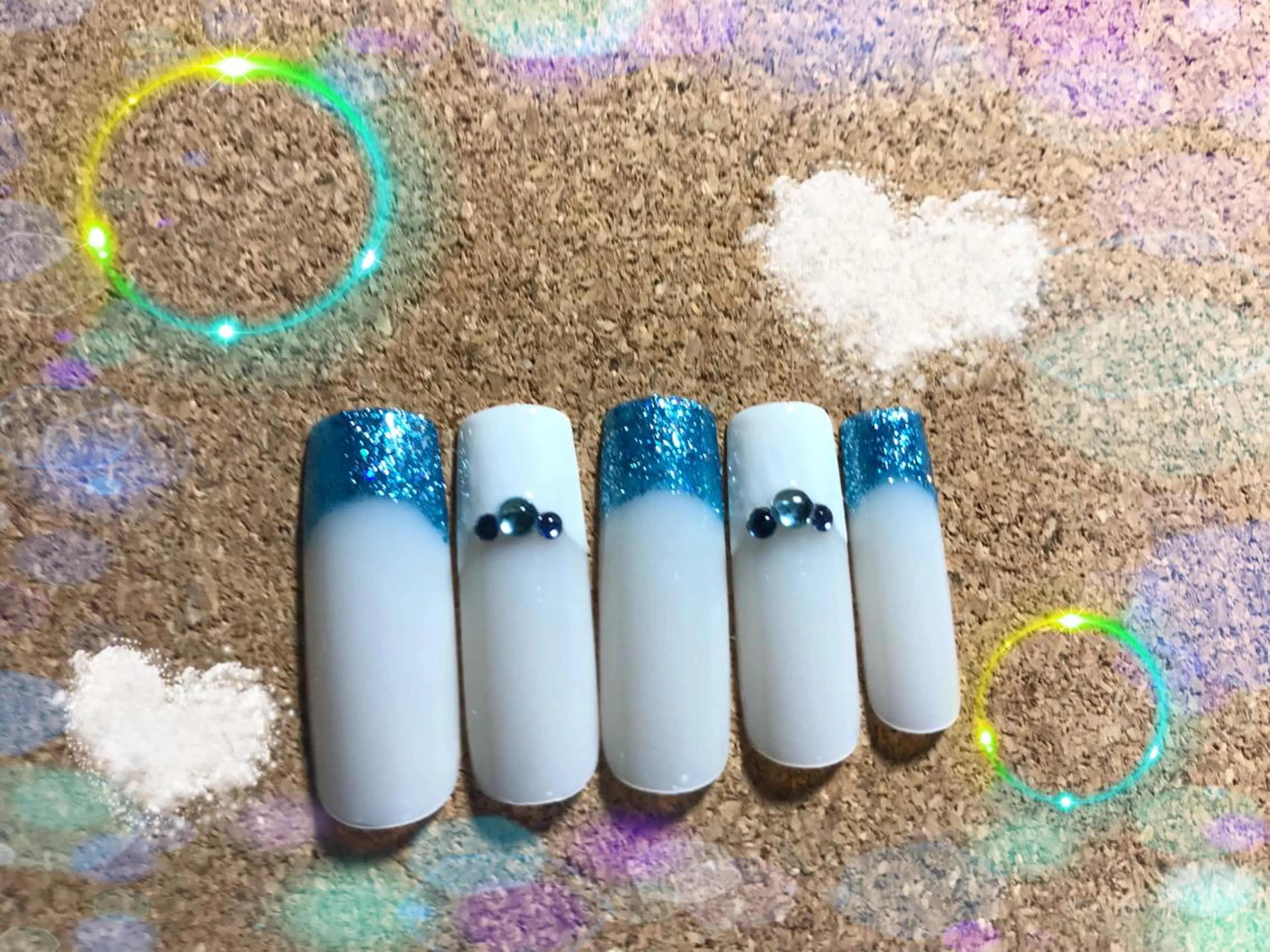 ネイル フレンチネイル 寺山 千鶴のネイルデザイン