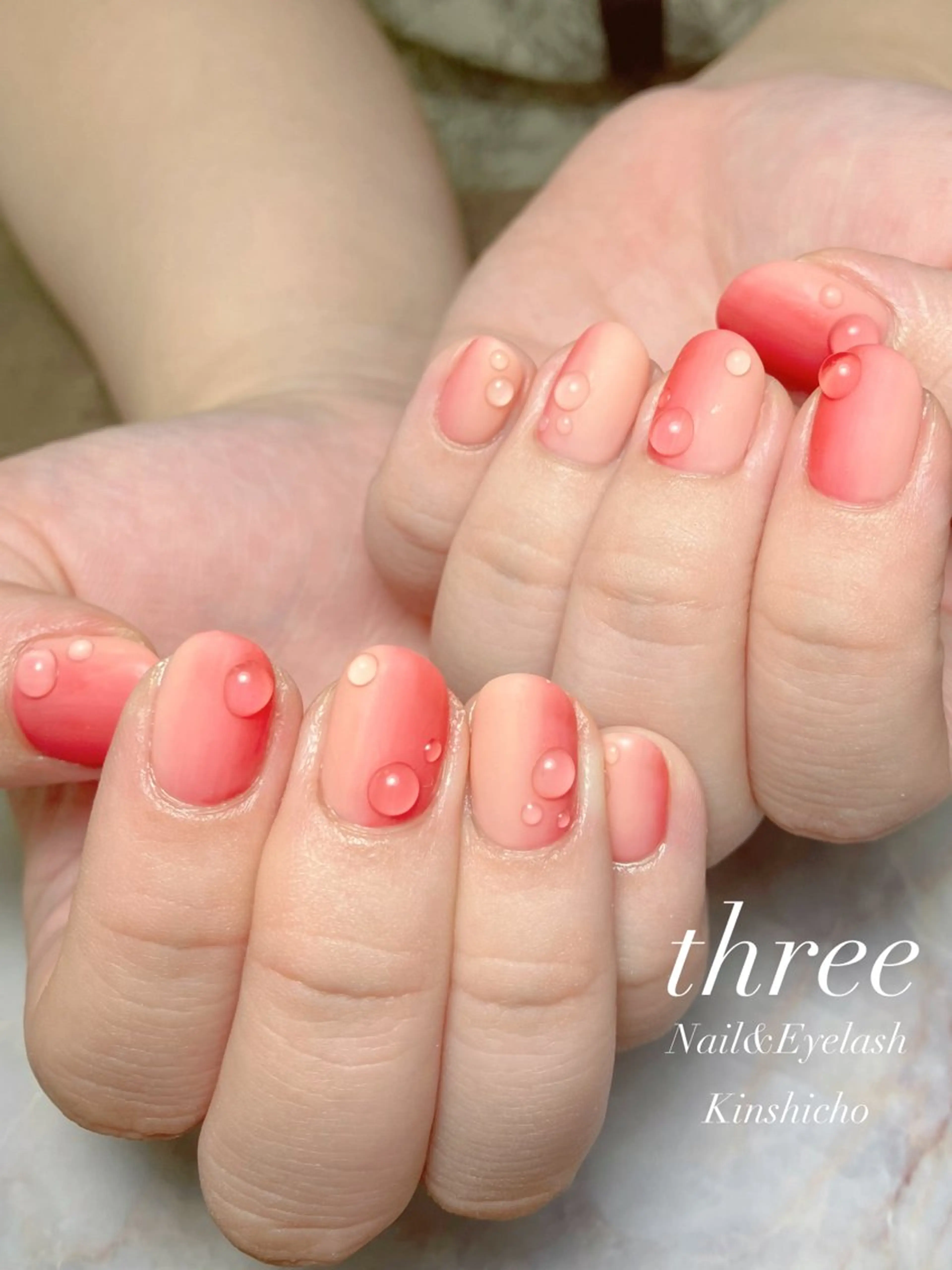 ネイル ハンドネイル three Nail&Eyeのネイルデザイン