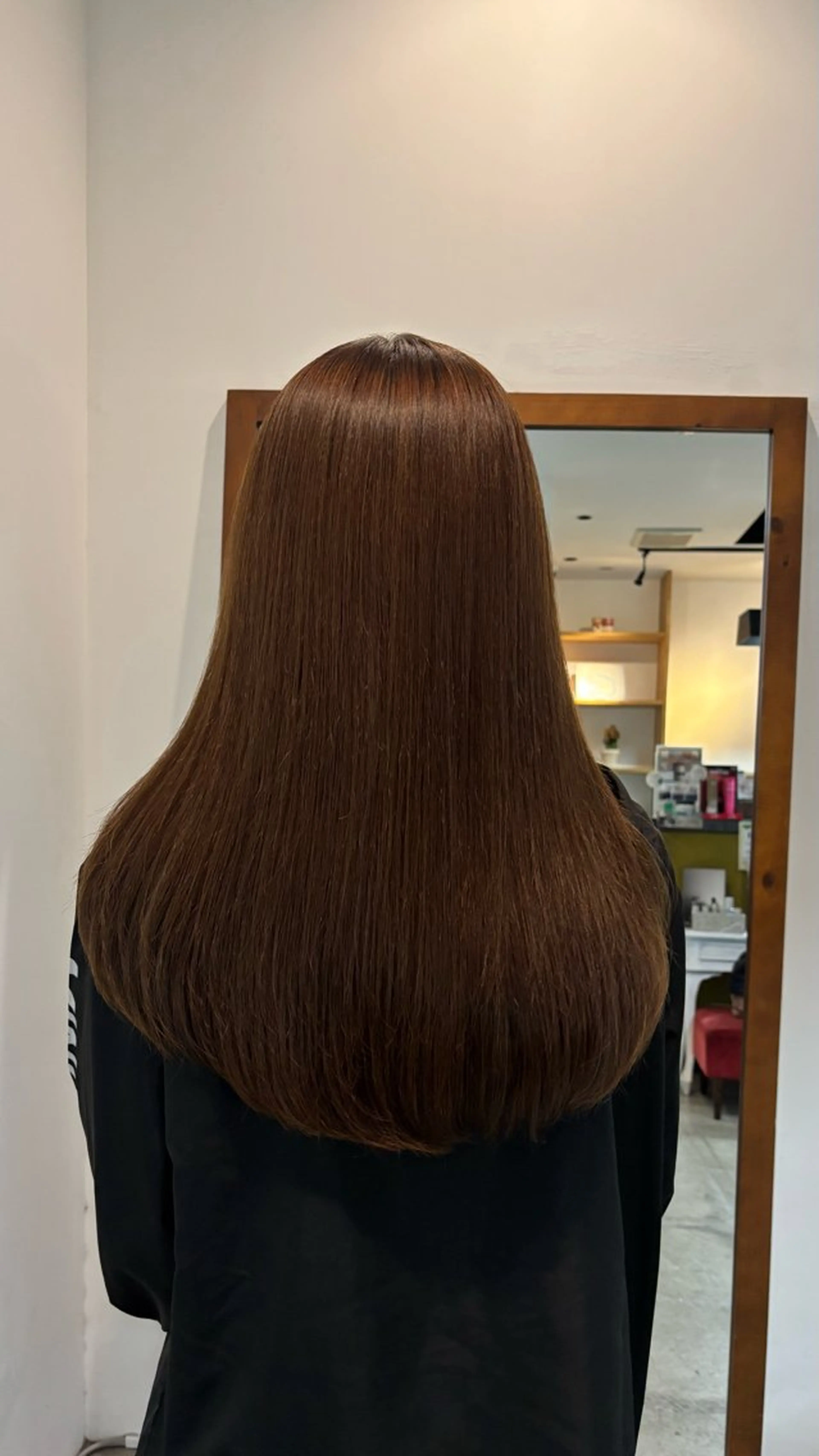 トリートメント ひいろ パーマ/カットモデルのヘアスタイル