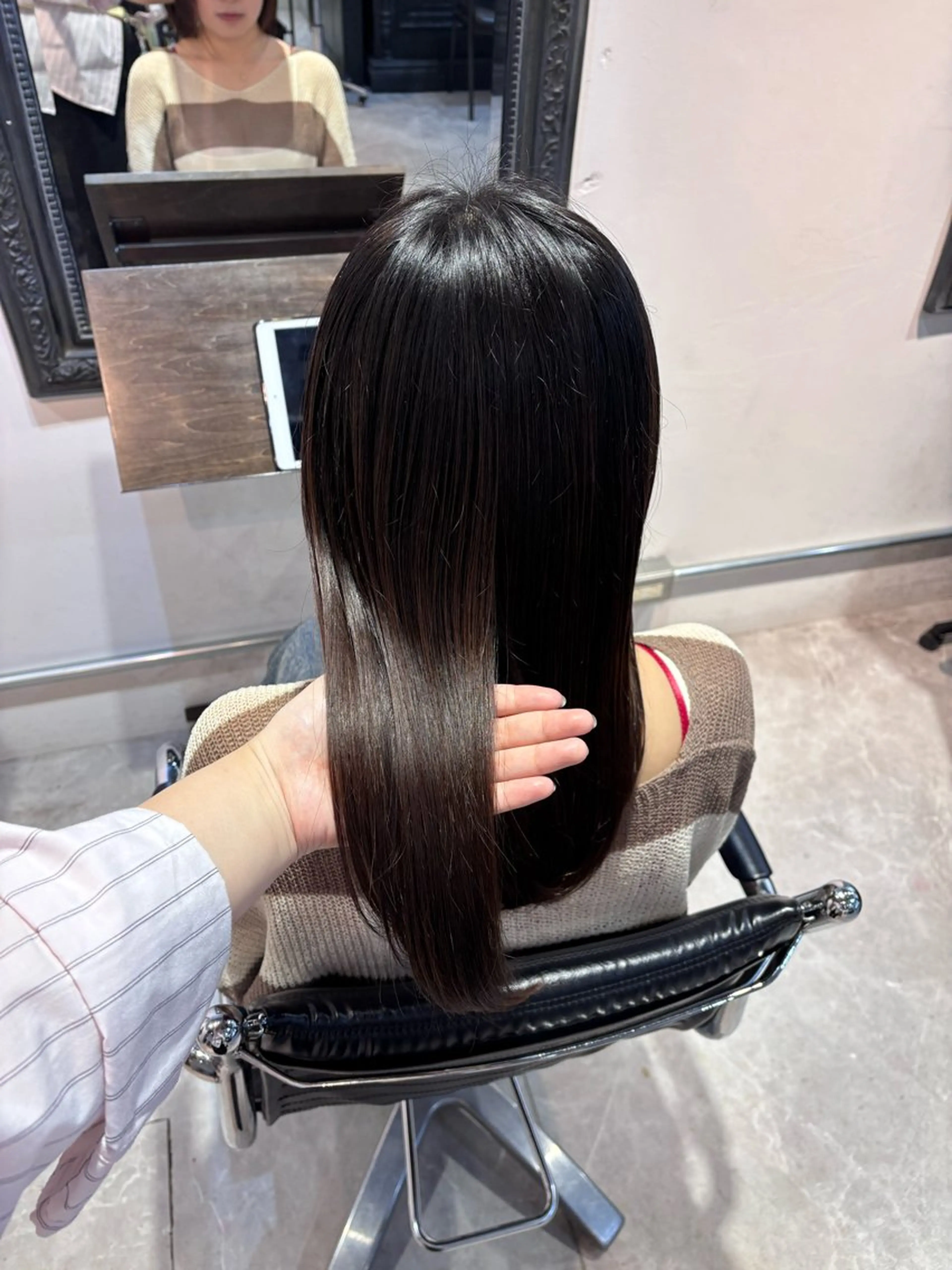 セミロング 髪質改善 トリートメント トリートメント リオ/トリートメント /カラーモデル募集中のヘアスタイル