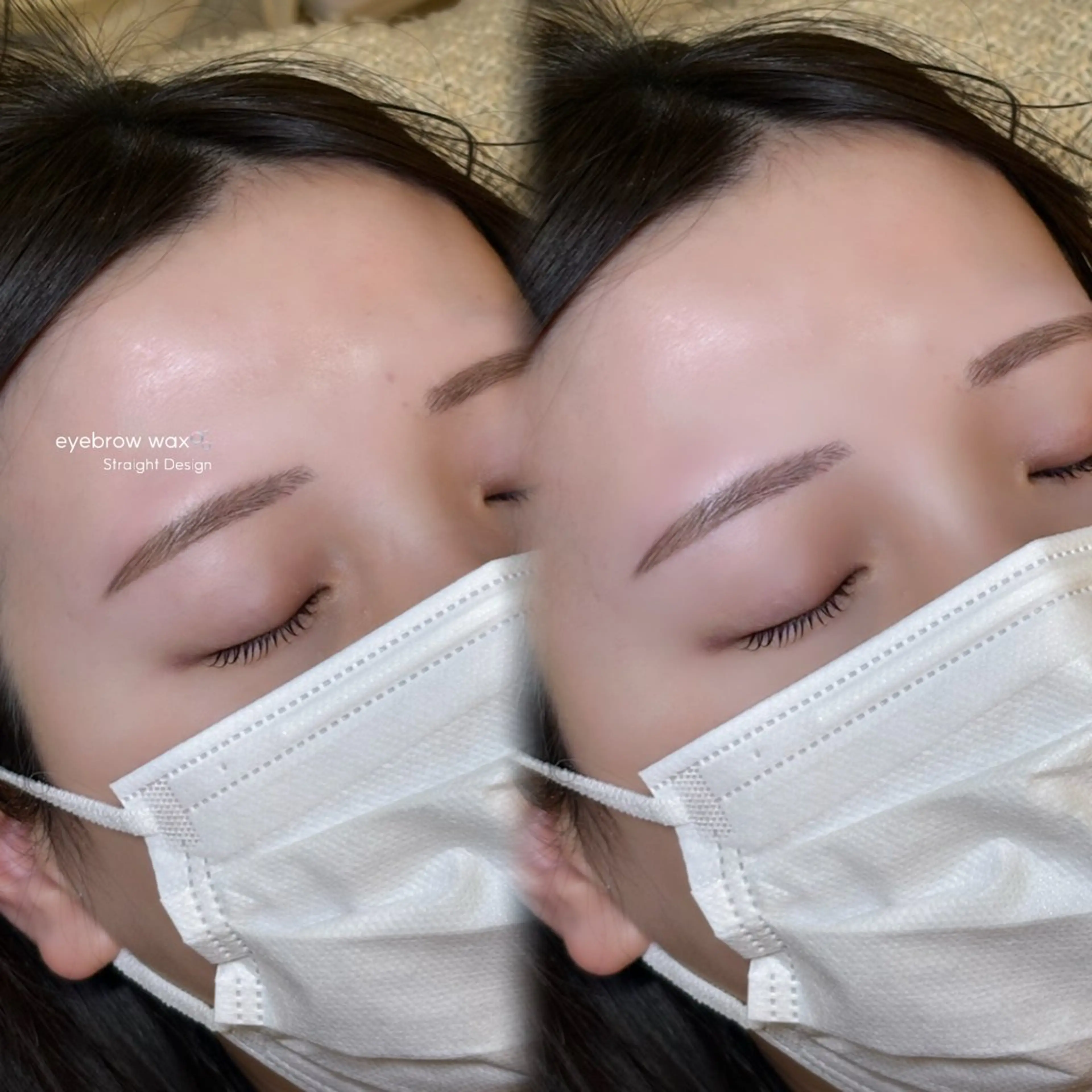 アイブロウ ワックス脱毛 眉カット CHIC Aoiのマツエク・マツパデザイン