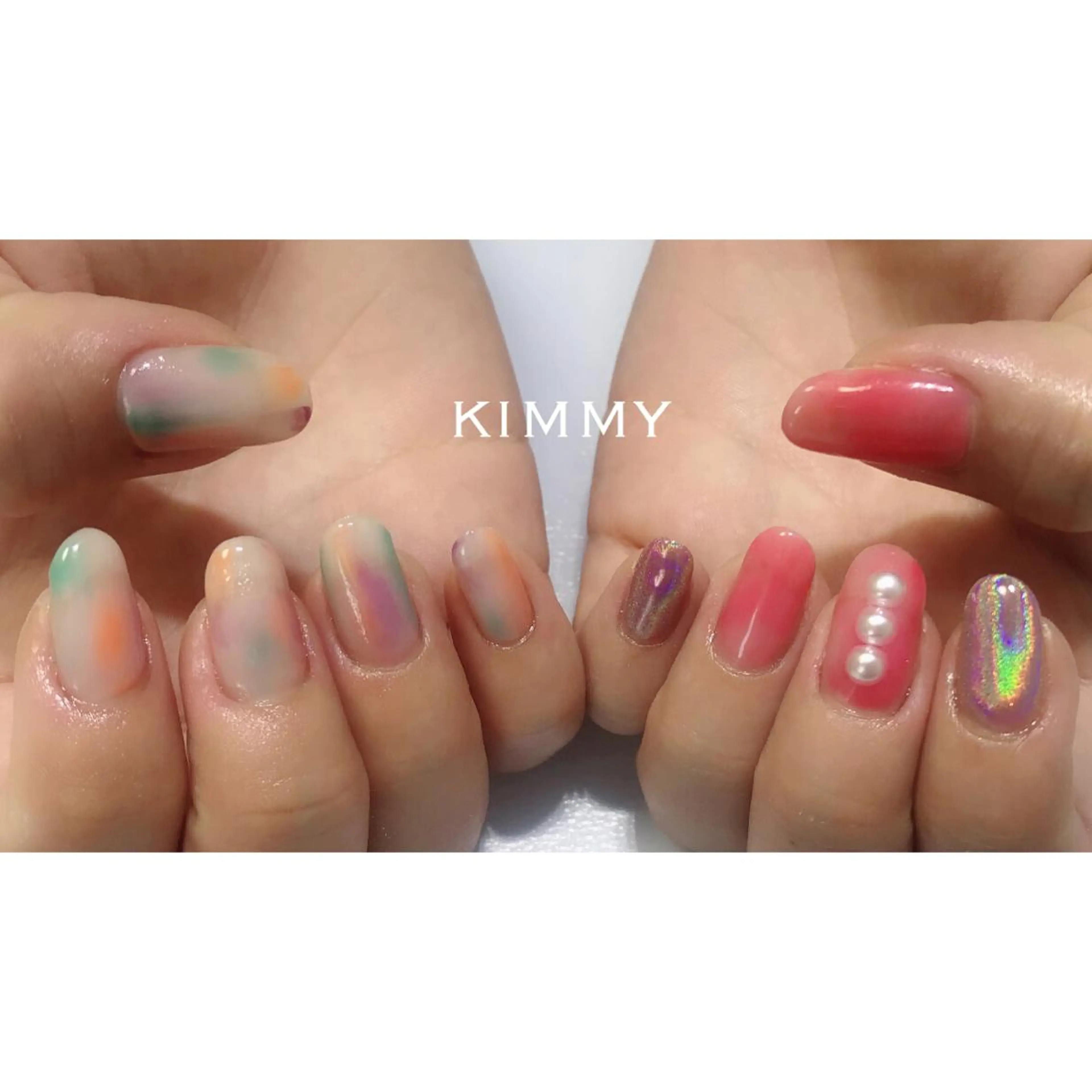 ネイル ハンドネイル kimmy nailsのネイルデザイン