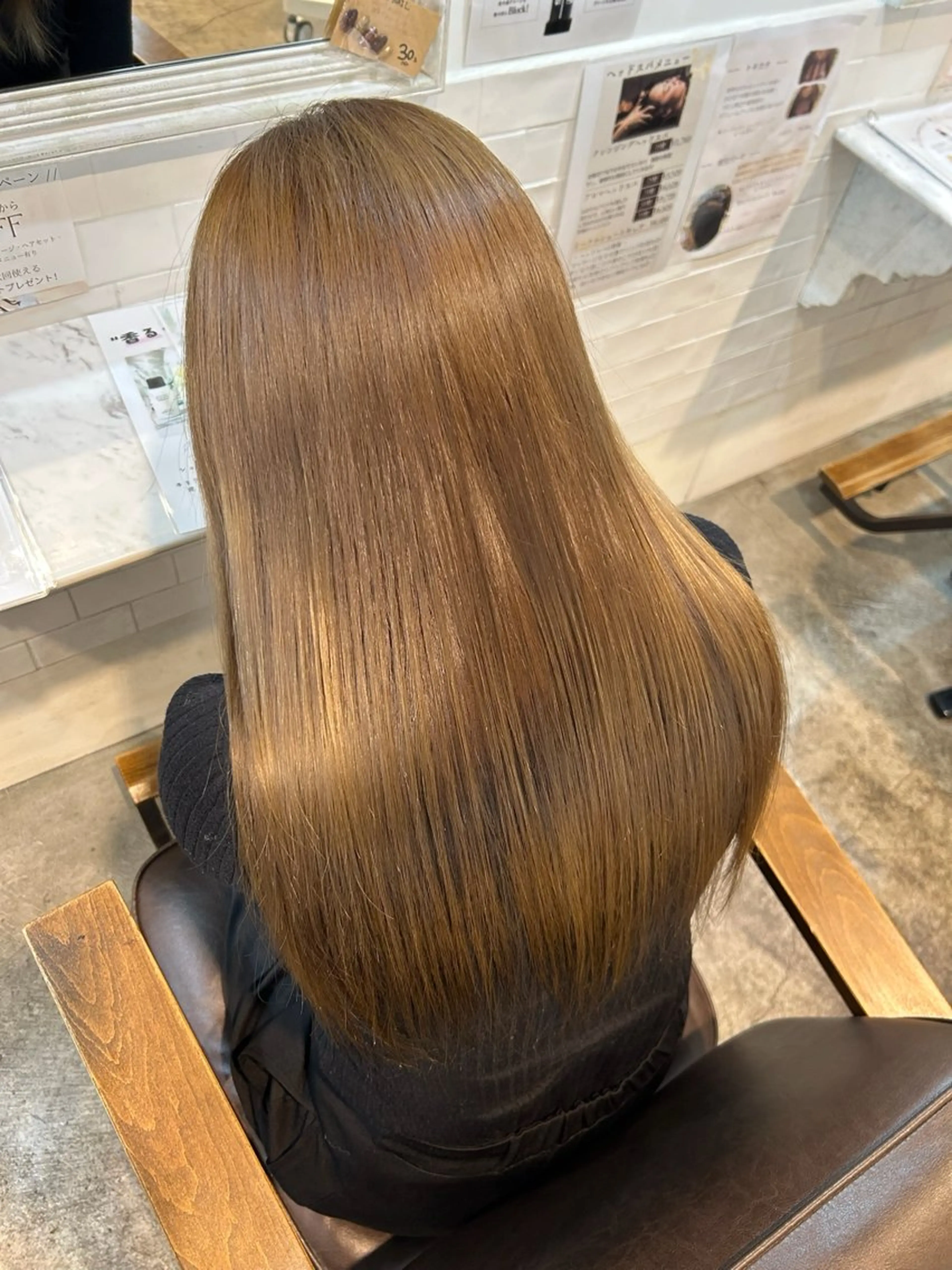 カラー 中島 花彩のヘアスタイル