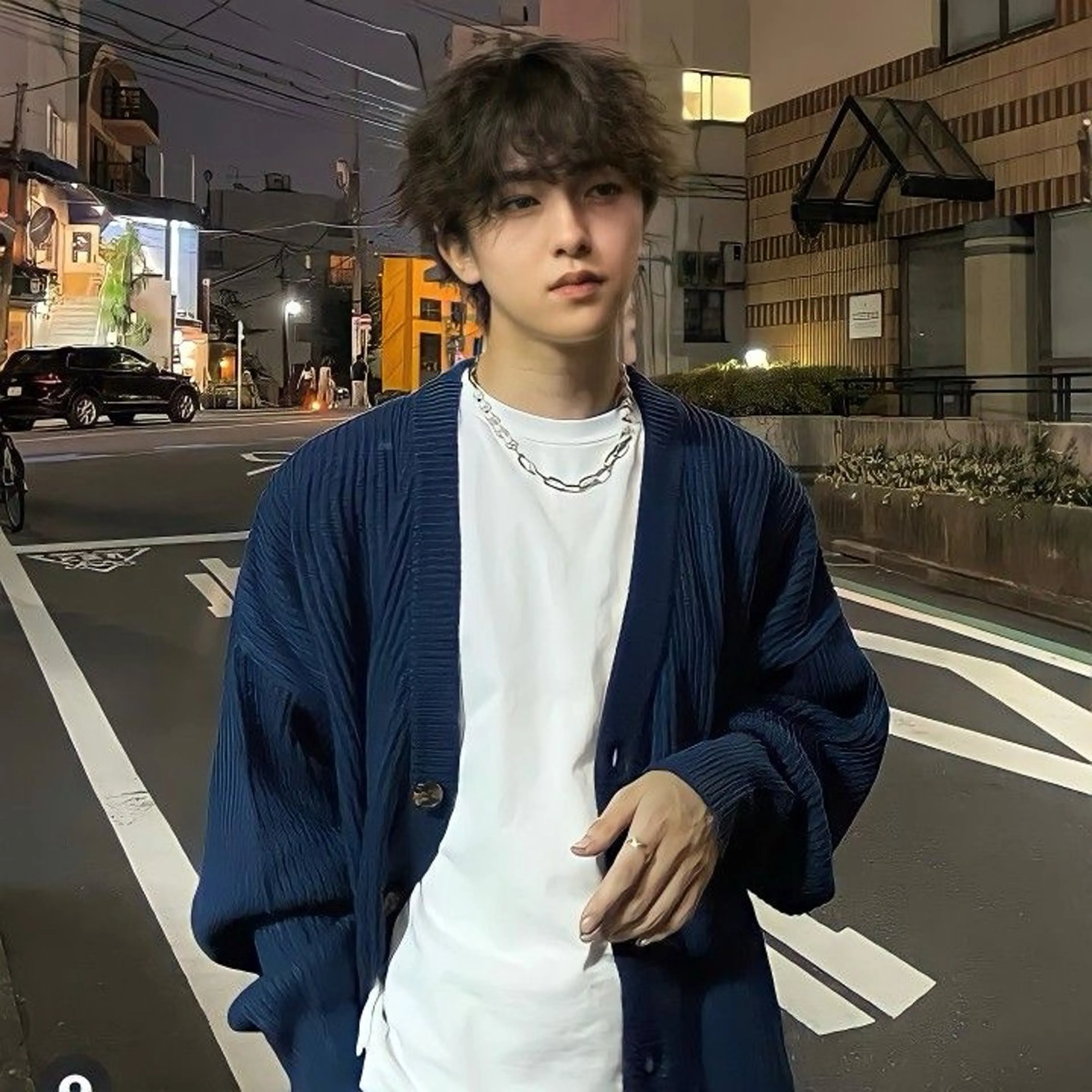 ショート パーマ メンズ 【メンズサロン】 BLUCK 横浜のヘアスタイル