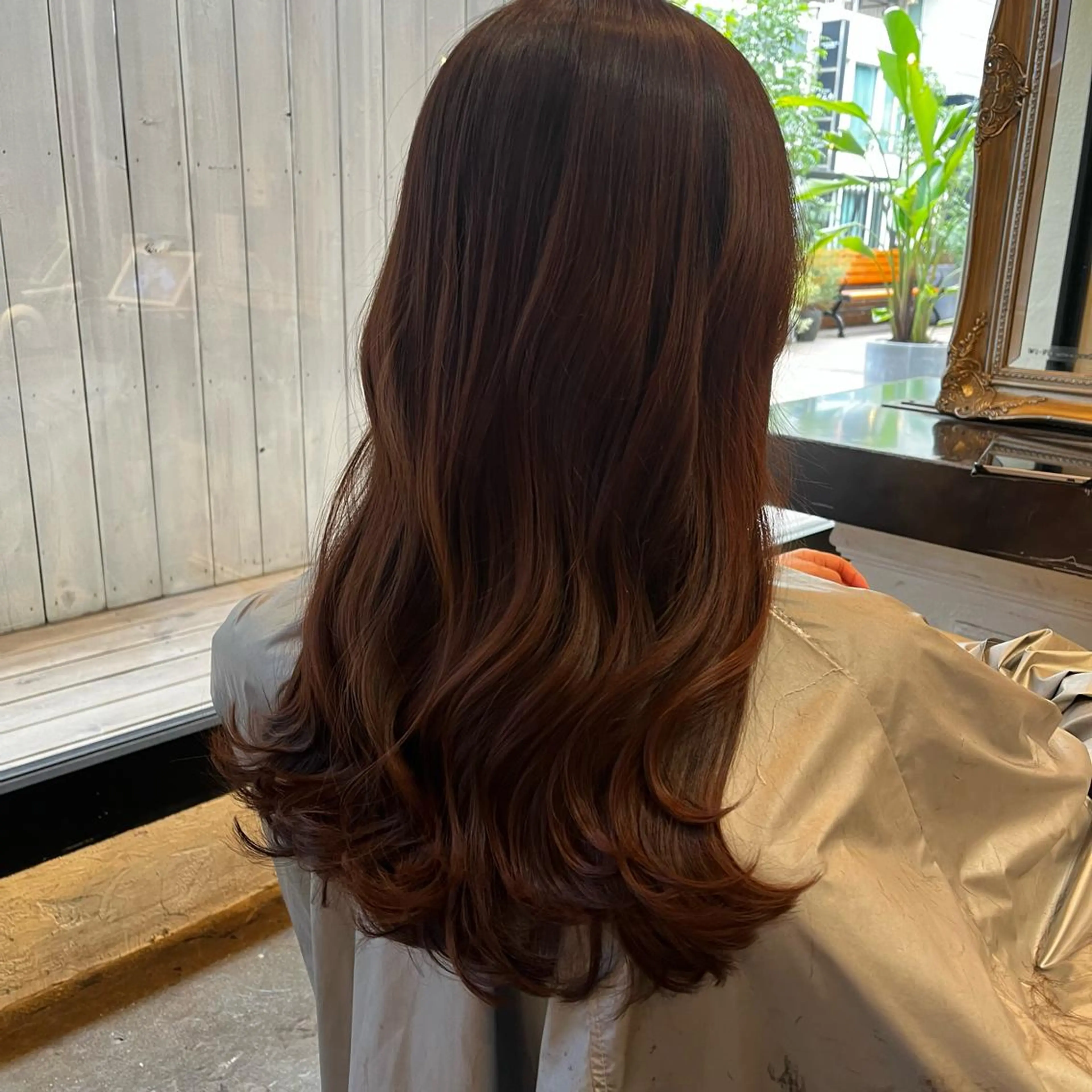 ロング カット ヘアカラー トリートメント 髪質改善/shuki 韓国/代表取締役のヘアスタイル