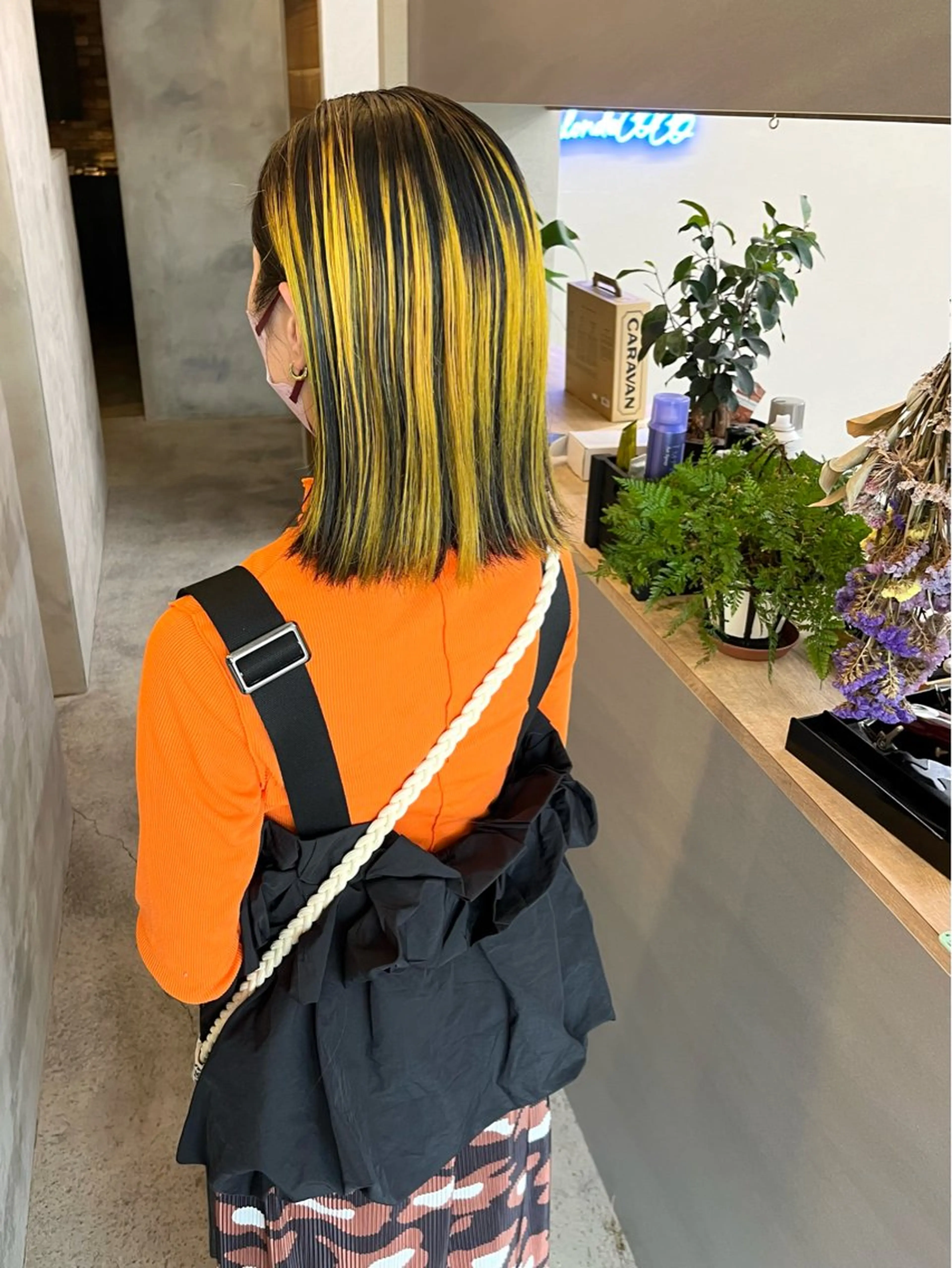 ミディアム カラー Yuka /ツヤカラー✨のヘアスタイル