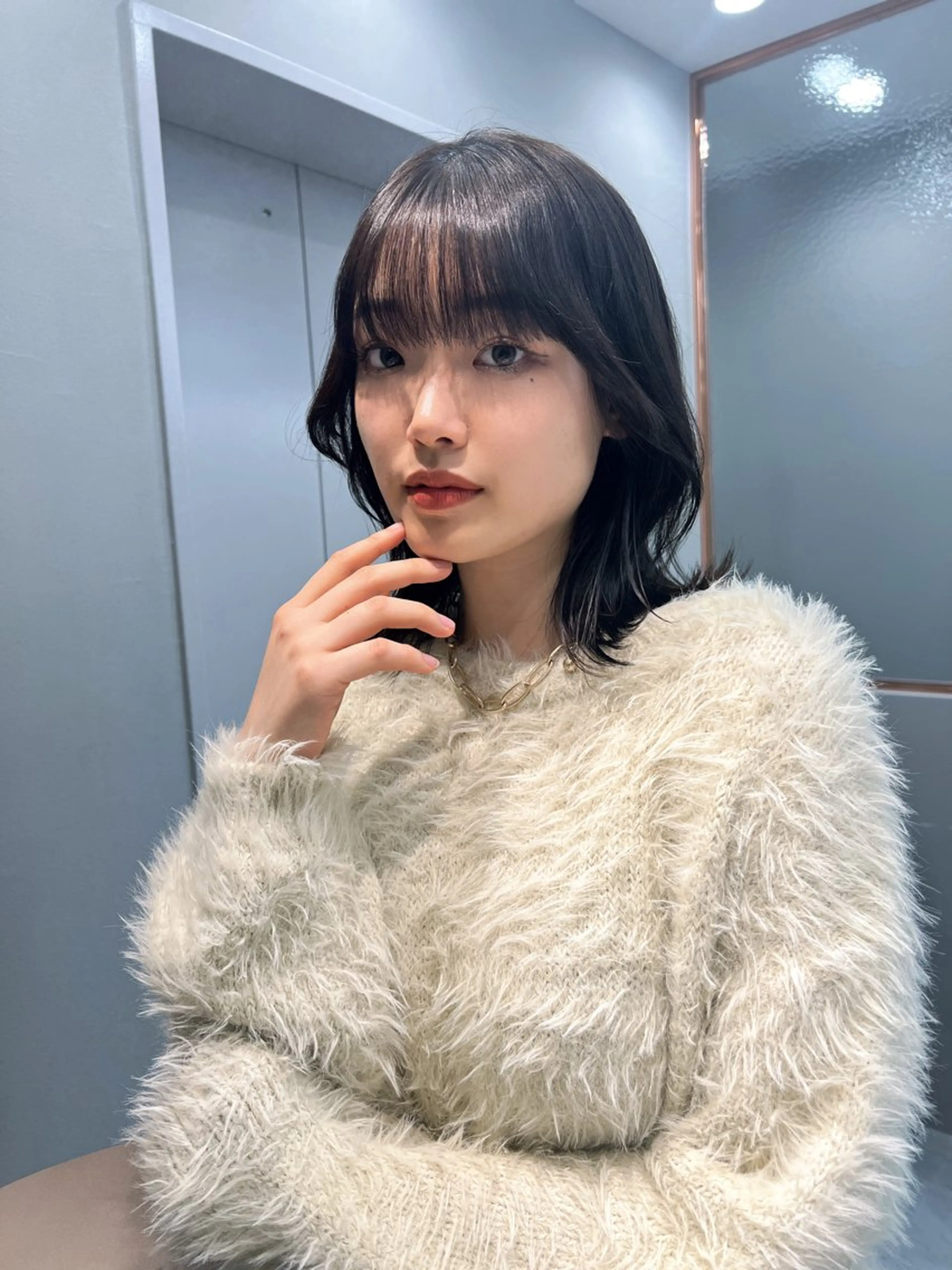 ショート カラー 池袋/似合わせ/縮毛 髪質改善【ugen】のヘアスタイル